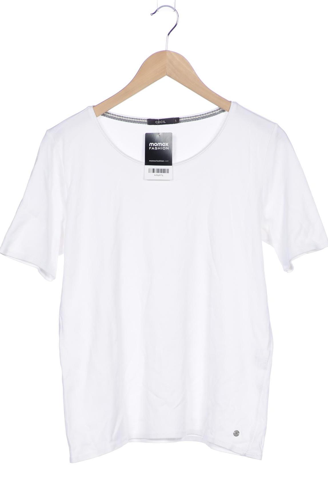 

Cecil Damen T-Shirt, weiß, Gr. 42