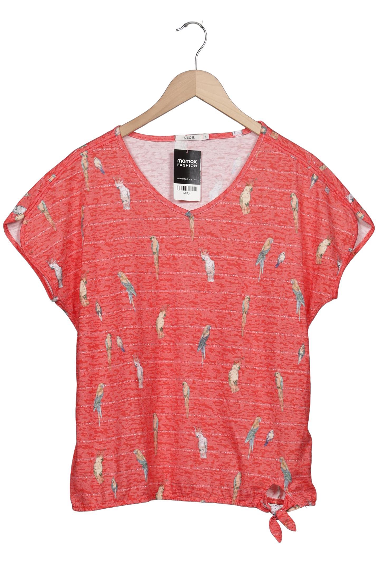 

Cecil Damen T-Shirt, rot, Gr. 42