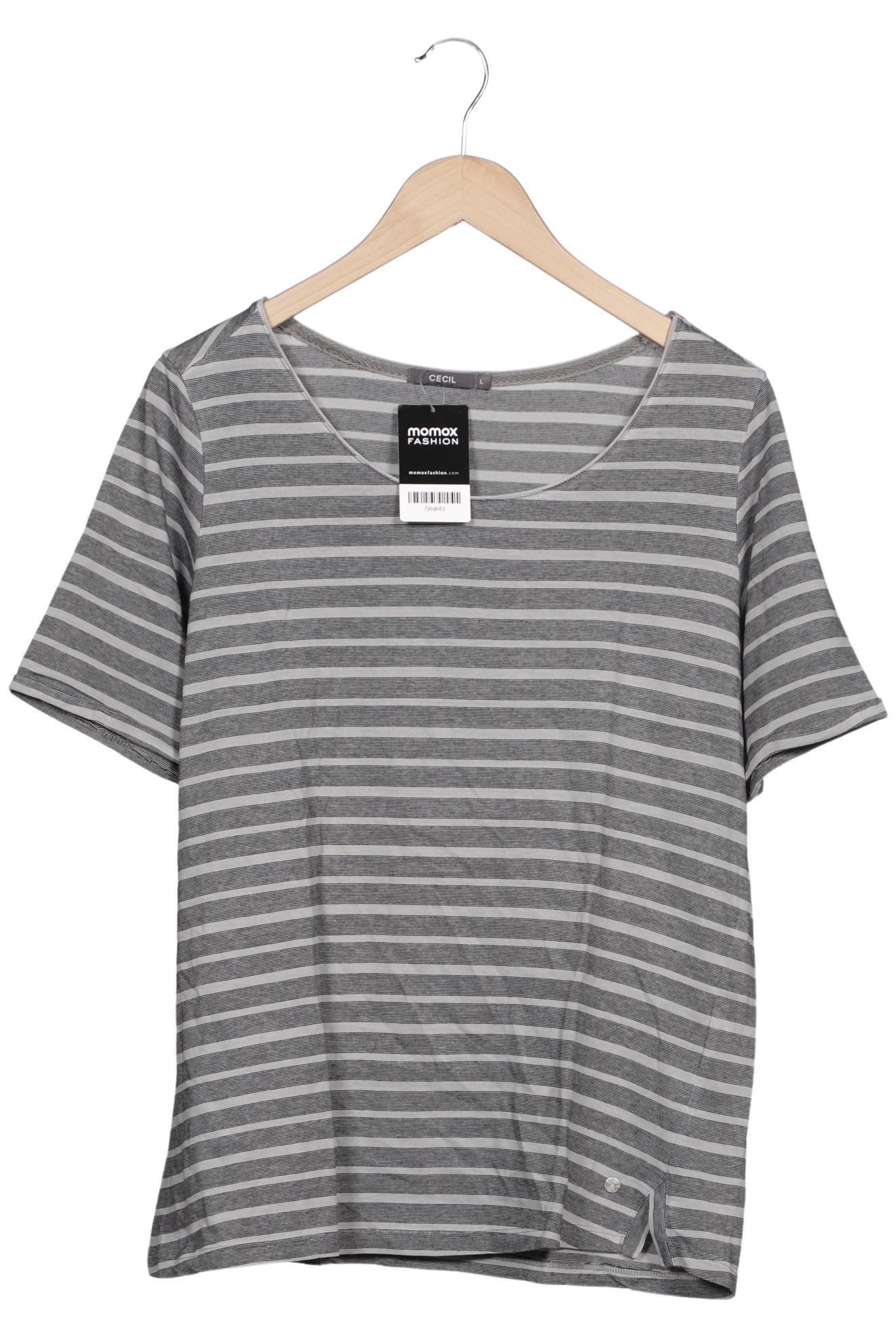 

Cecil Damen T-Shirt, grau, Gr. 42