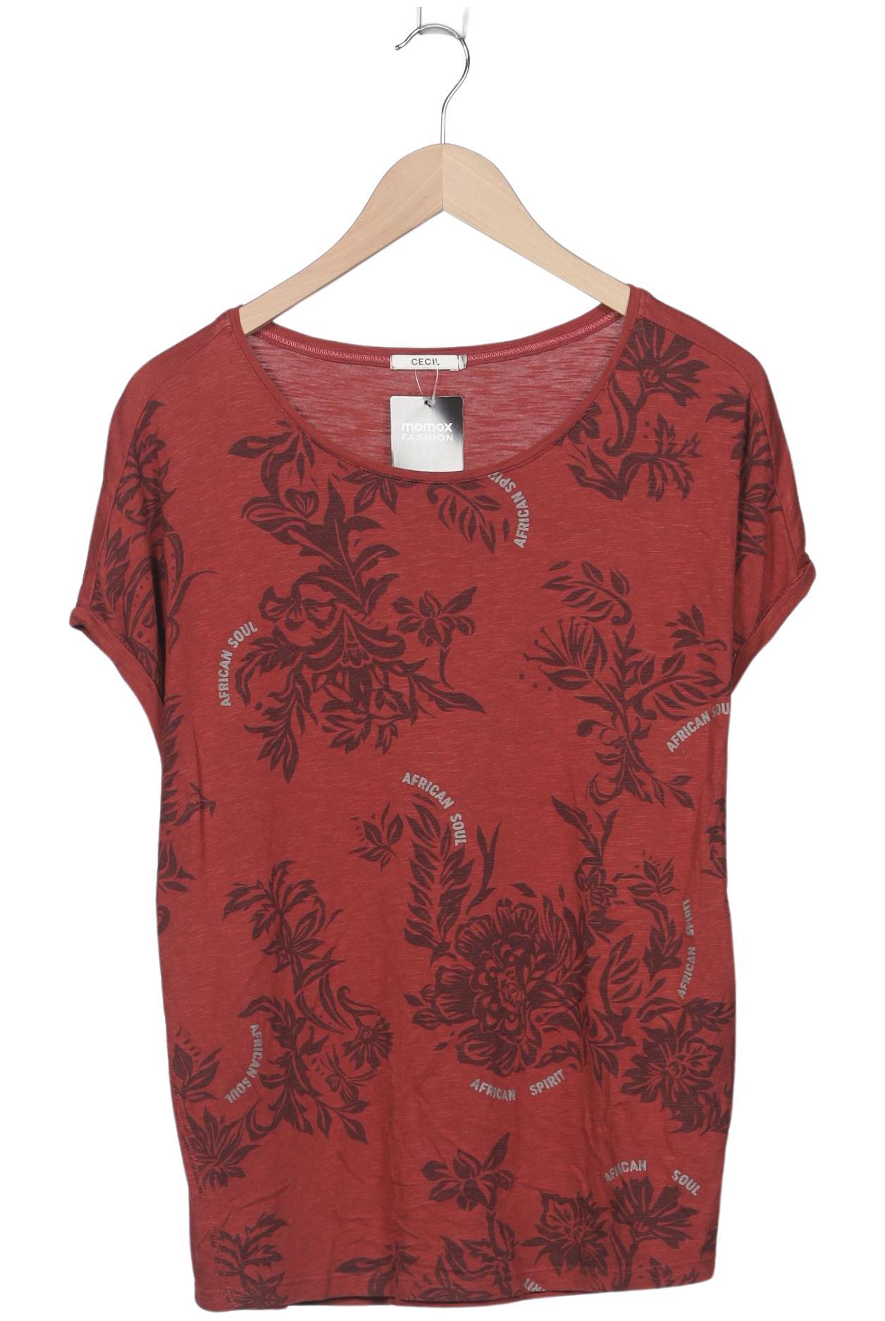 

Cecil Damen T-Shirt, rot, Gr. 42