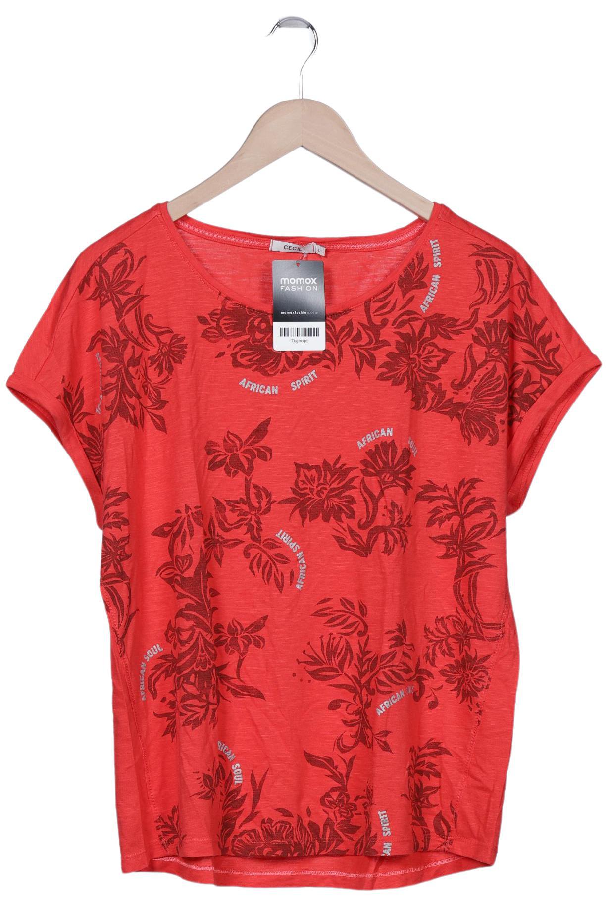 

Cecil Damen T-Shirt, rot, Gr. 42