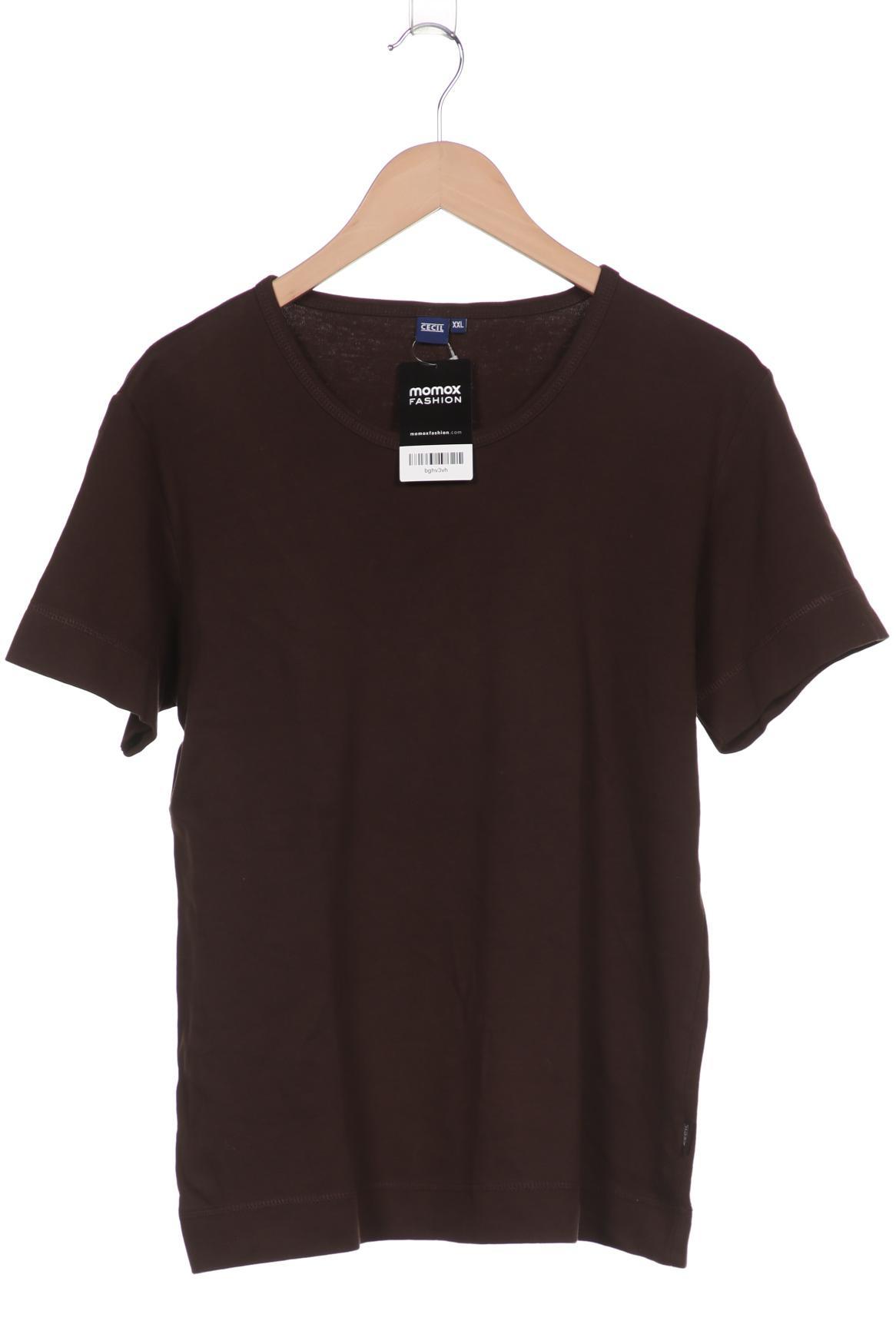 

CECIL Damen T-Shirt, braun