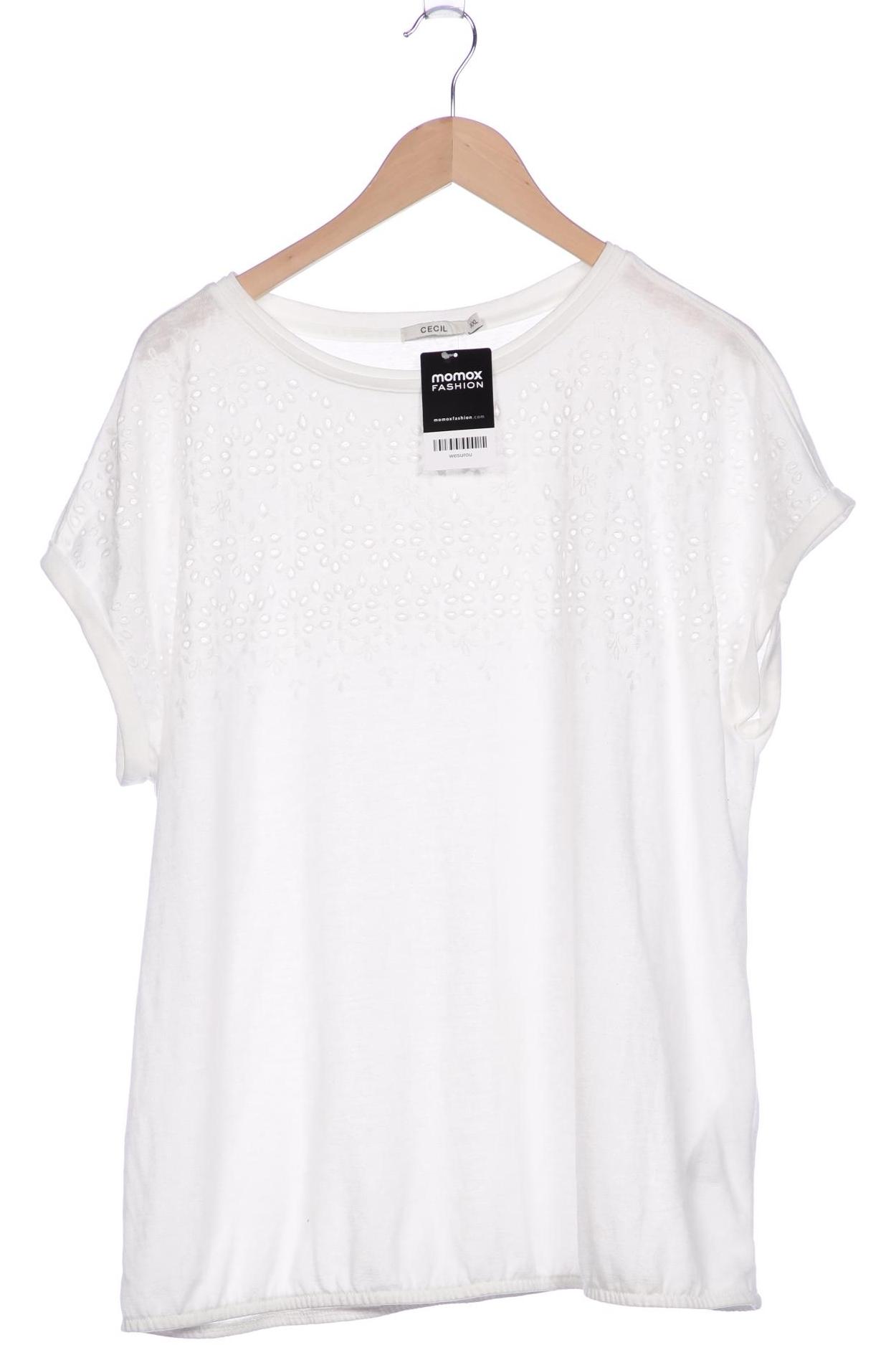 

Cecil Damen T-Shirt, weiß, Gr. 46
