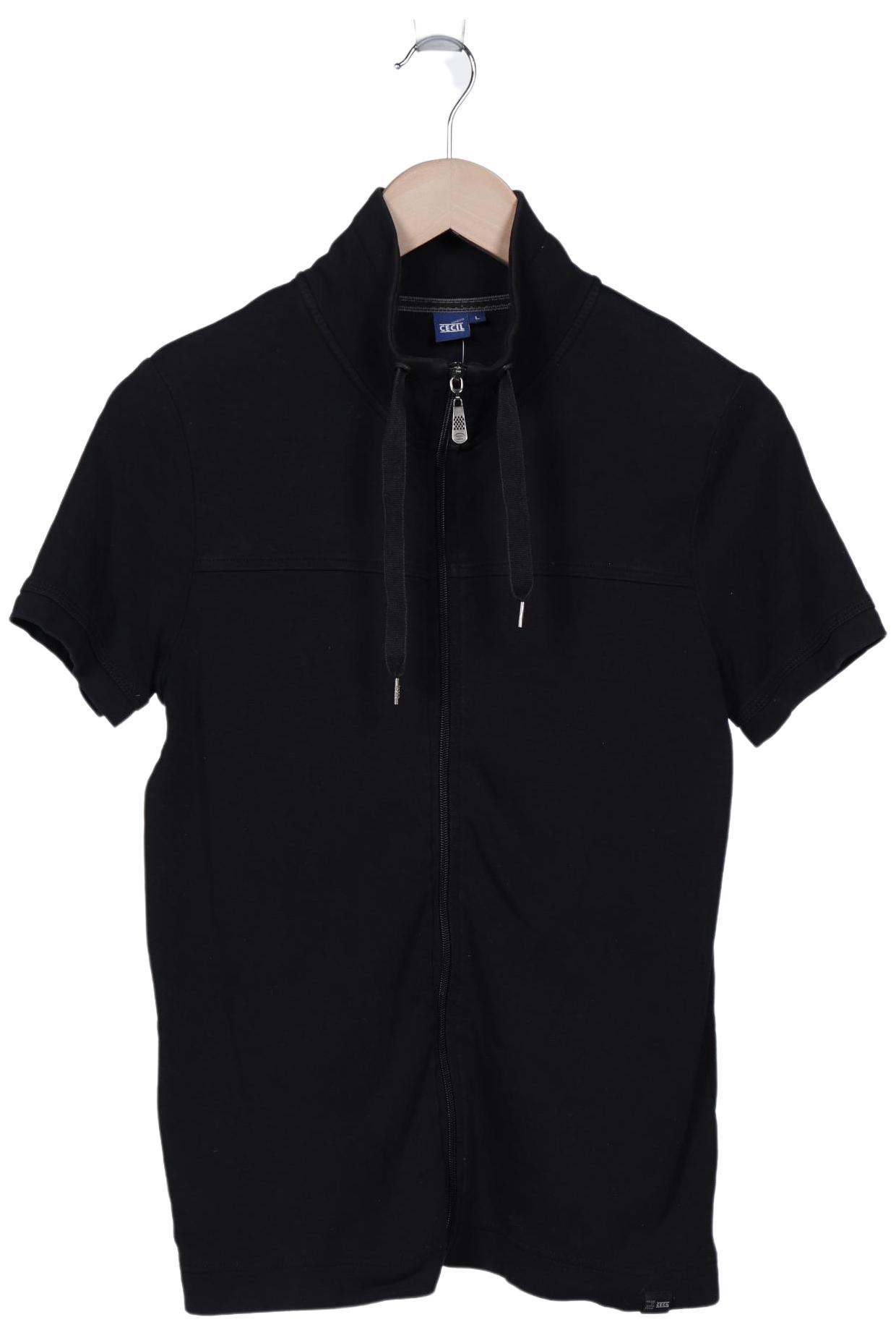 

Cecil Damen T-Shirt, schwarz, Gr. 42