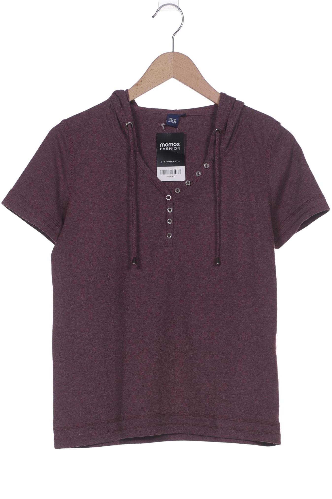 

Cecil Damen T-Shirt, bordeaux, Gr. 38