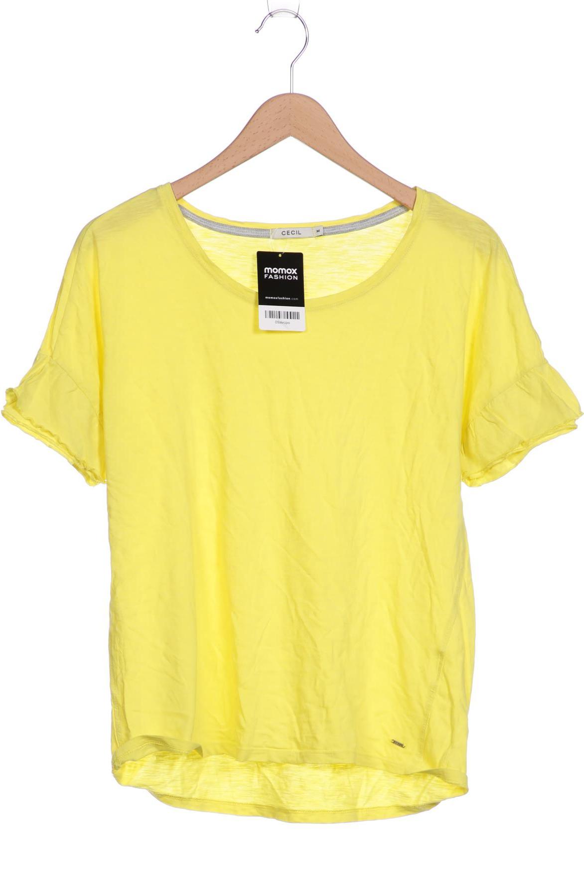 

CECIL Damen T-Shirt, gelb