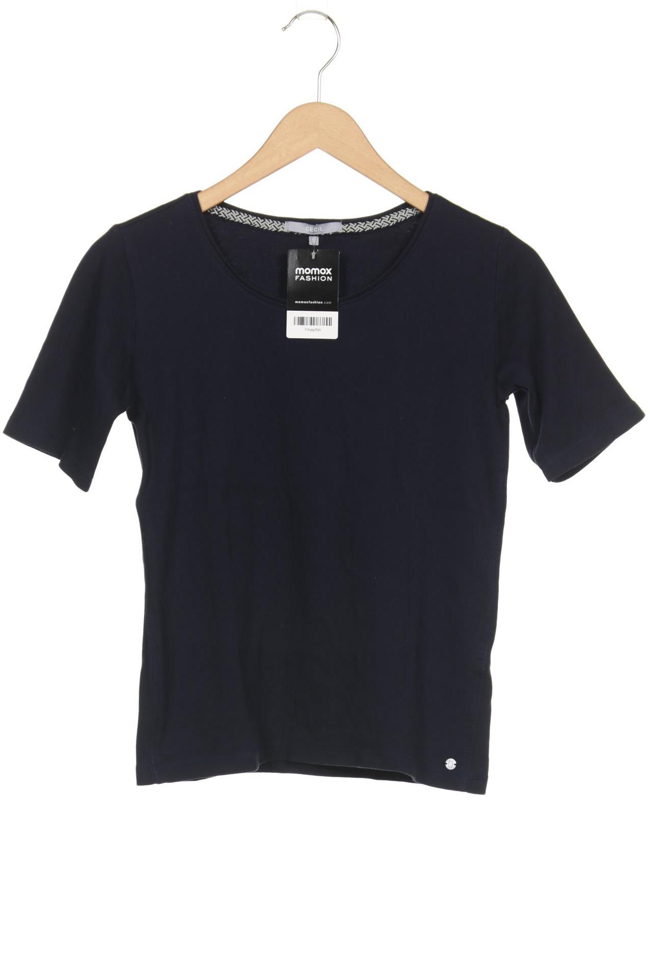 

CECIL Damen T-Shirt, marineblau