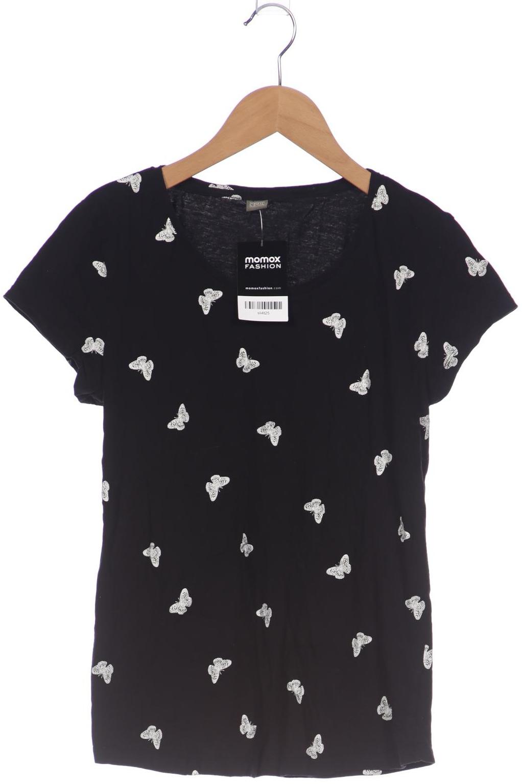 

Cecil Damen T-Shirt, schwarz, Gr. 38