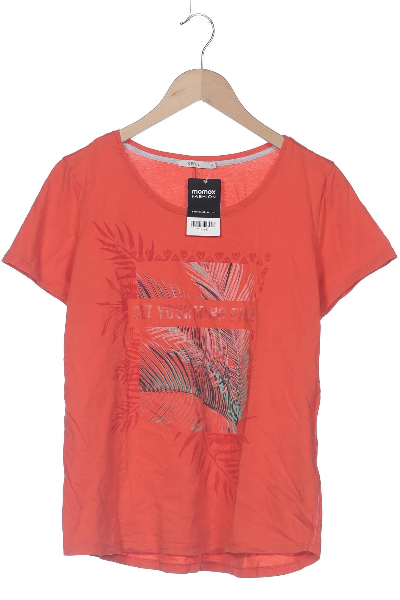 

Cecil Damen T-Shirt, orange, Gr. 42