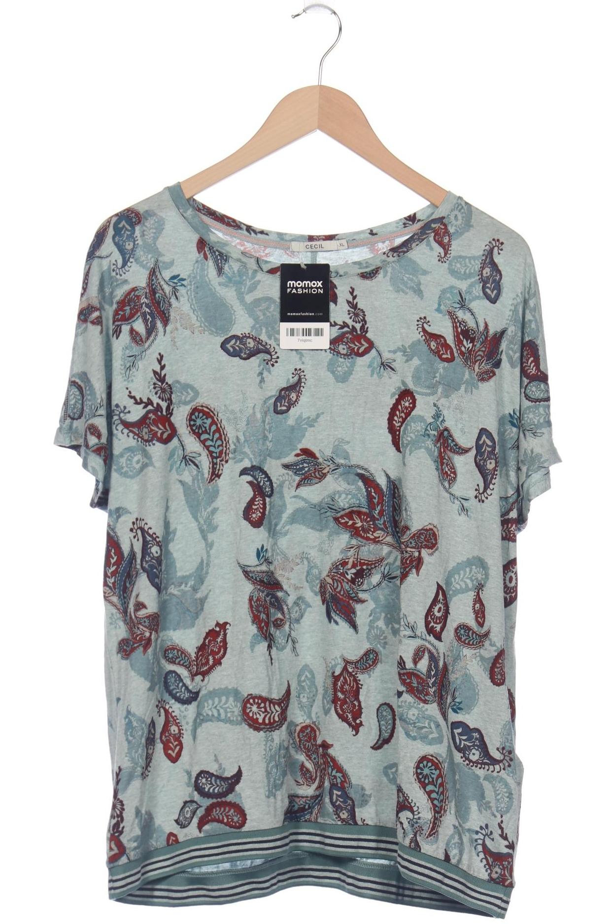 

Cecil Damen T-Shirt, türkis, Gr. 44
