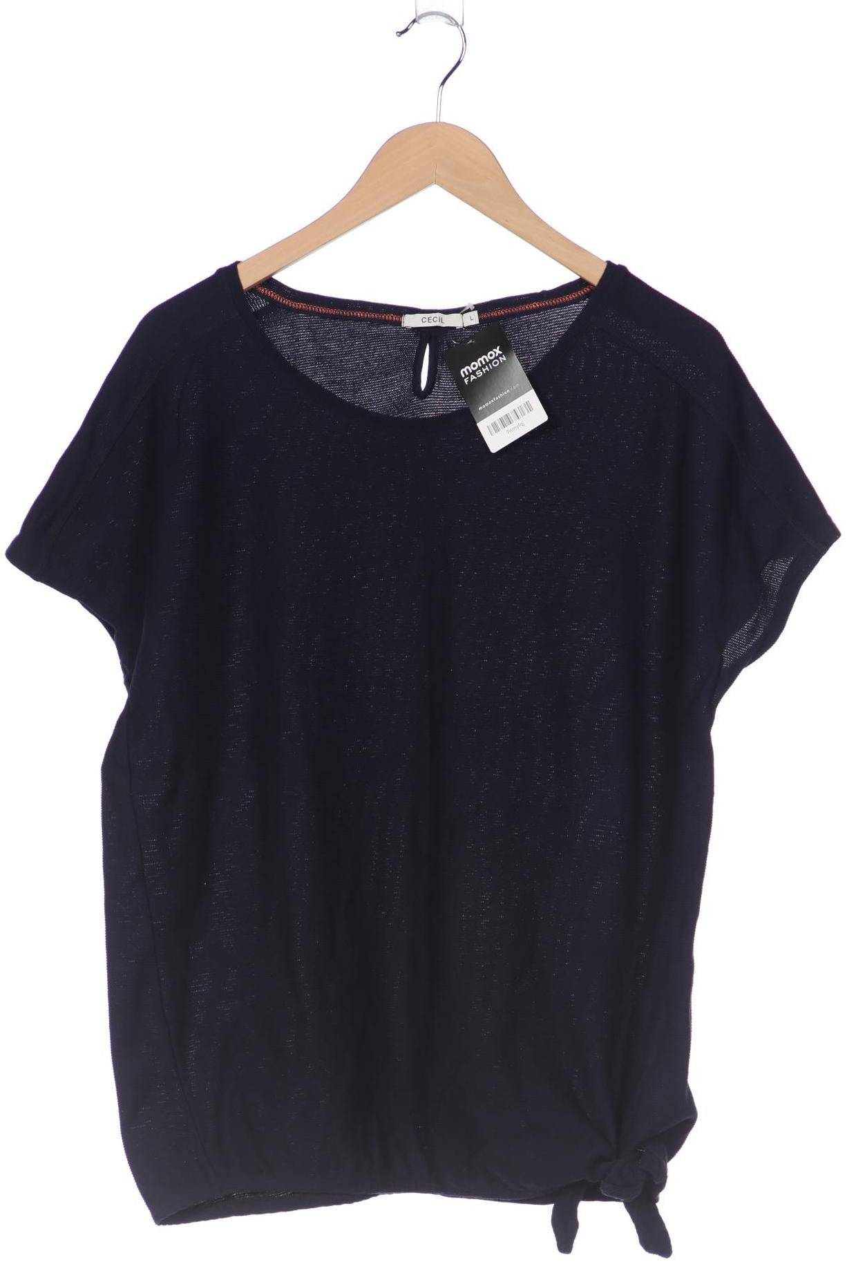 

CECIL Damen T-Shirt, marineblau