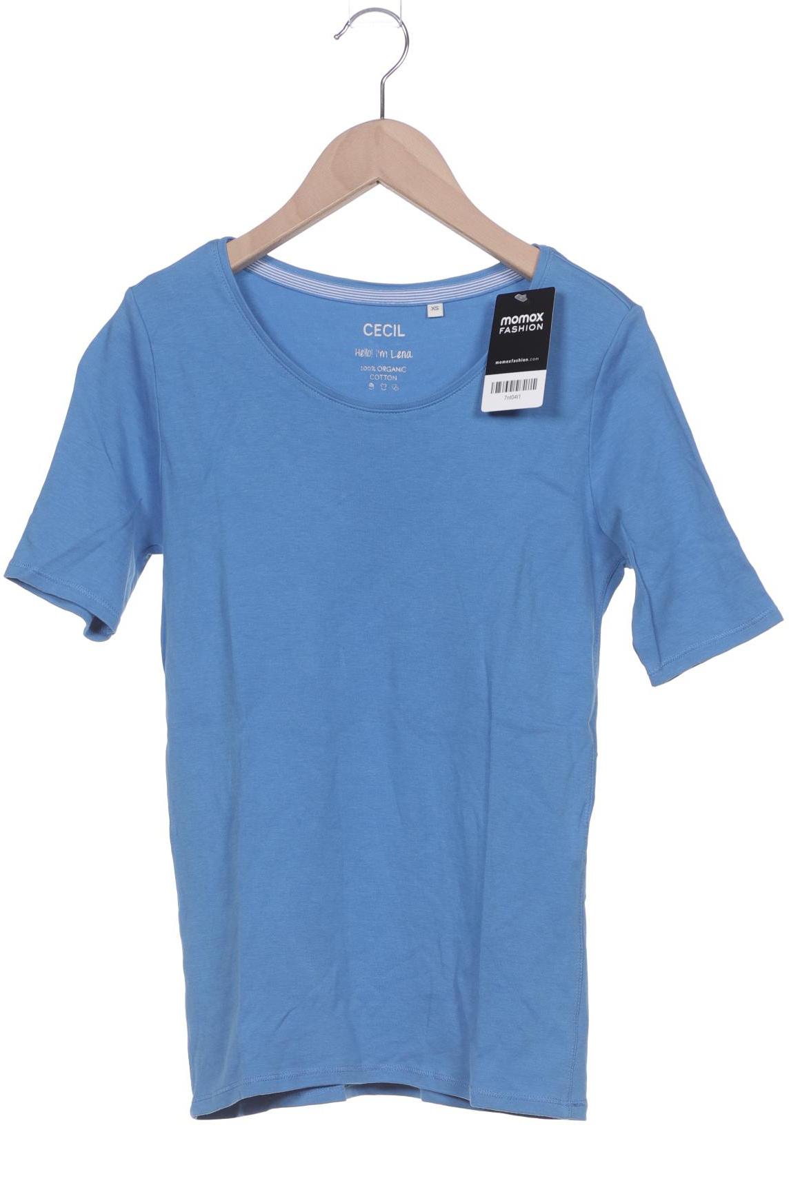 

Cecil Damen T-Shirt, blau, Gr. 34