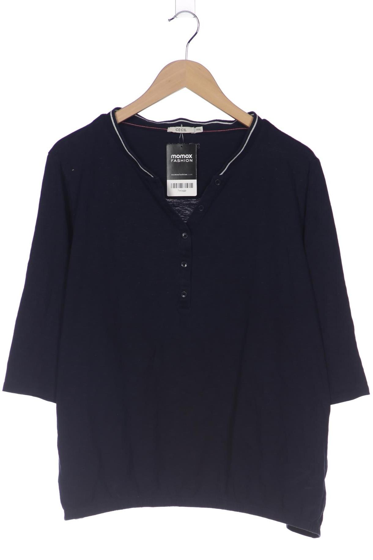 

Cecil Damen T-Shirt, marineblau, Gr. 46