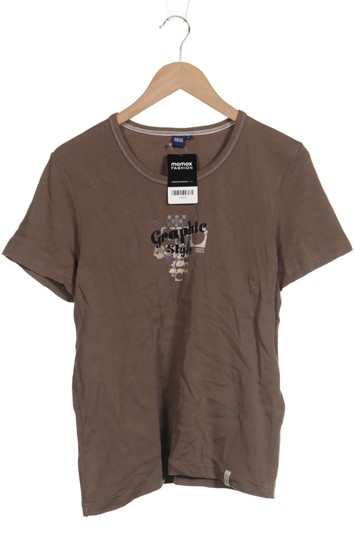 

Cecil Damen T-Shirt, braun, Gr. 44