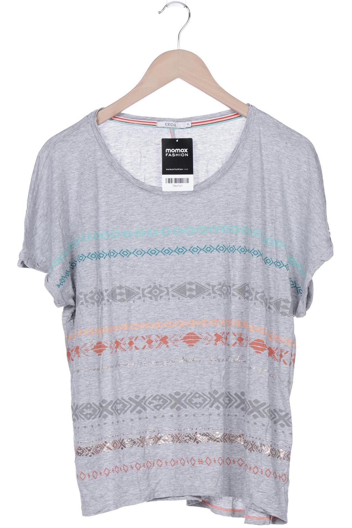 

Cecil Damen T-Shirt, grau, Gr. 44
