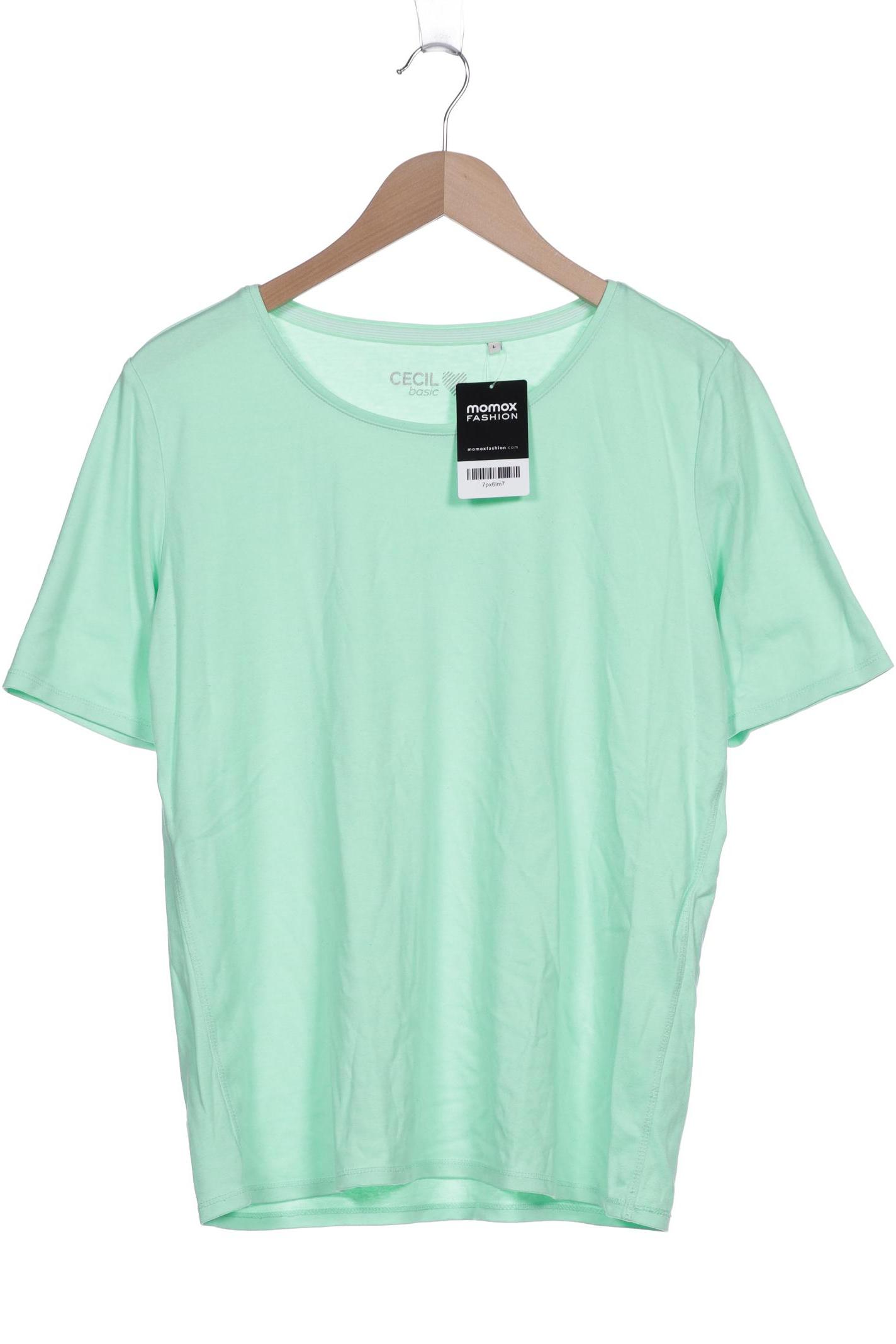

CECIL Damen T-Shirt, hellgrün