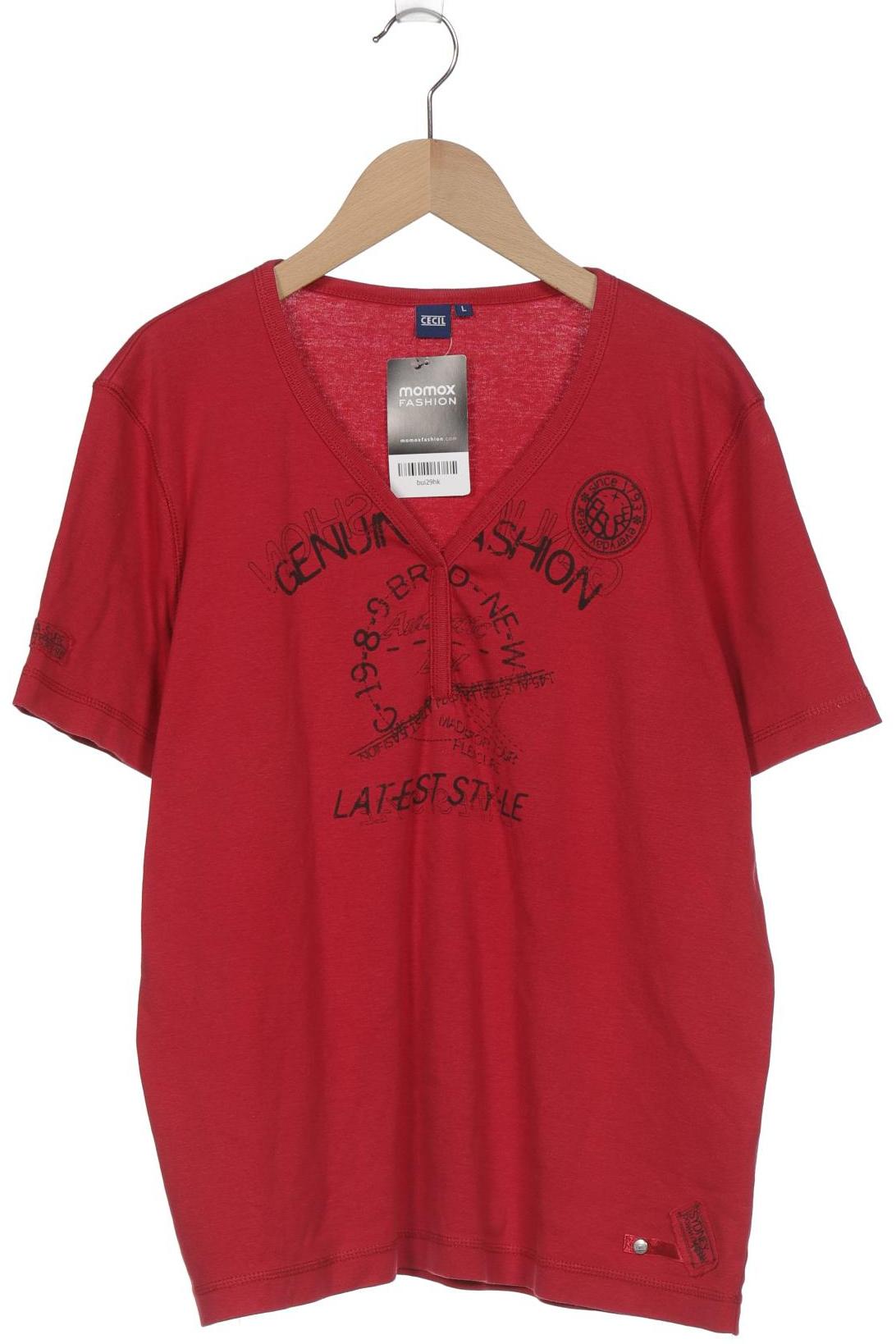 

CECIL Damen T-Shirt, rot