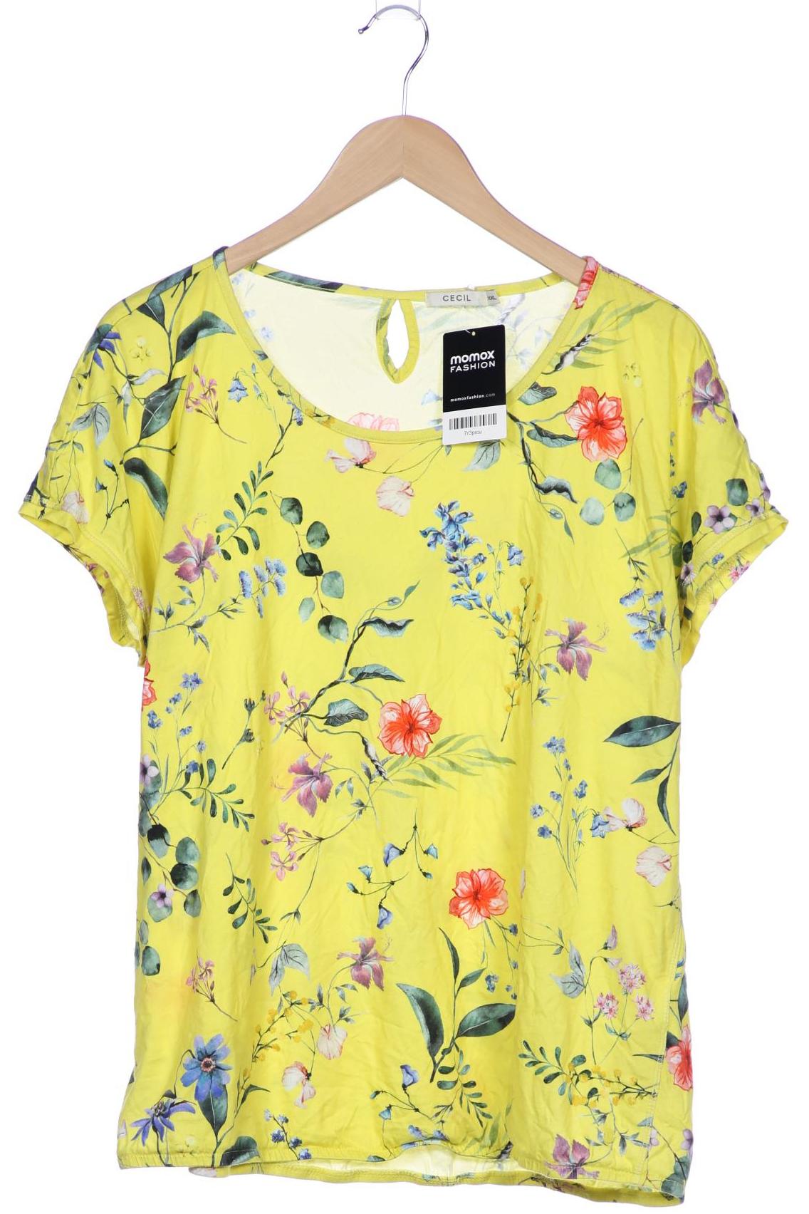 

Cecil Damen T-Shirt, gelb, Gr. 46