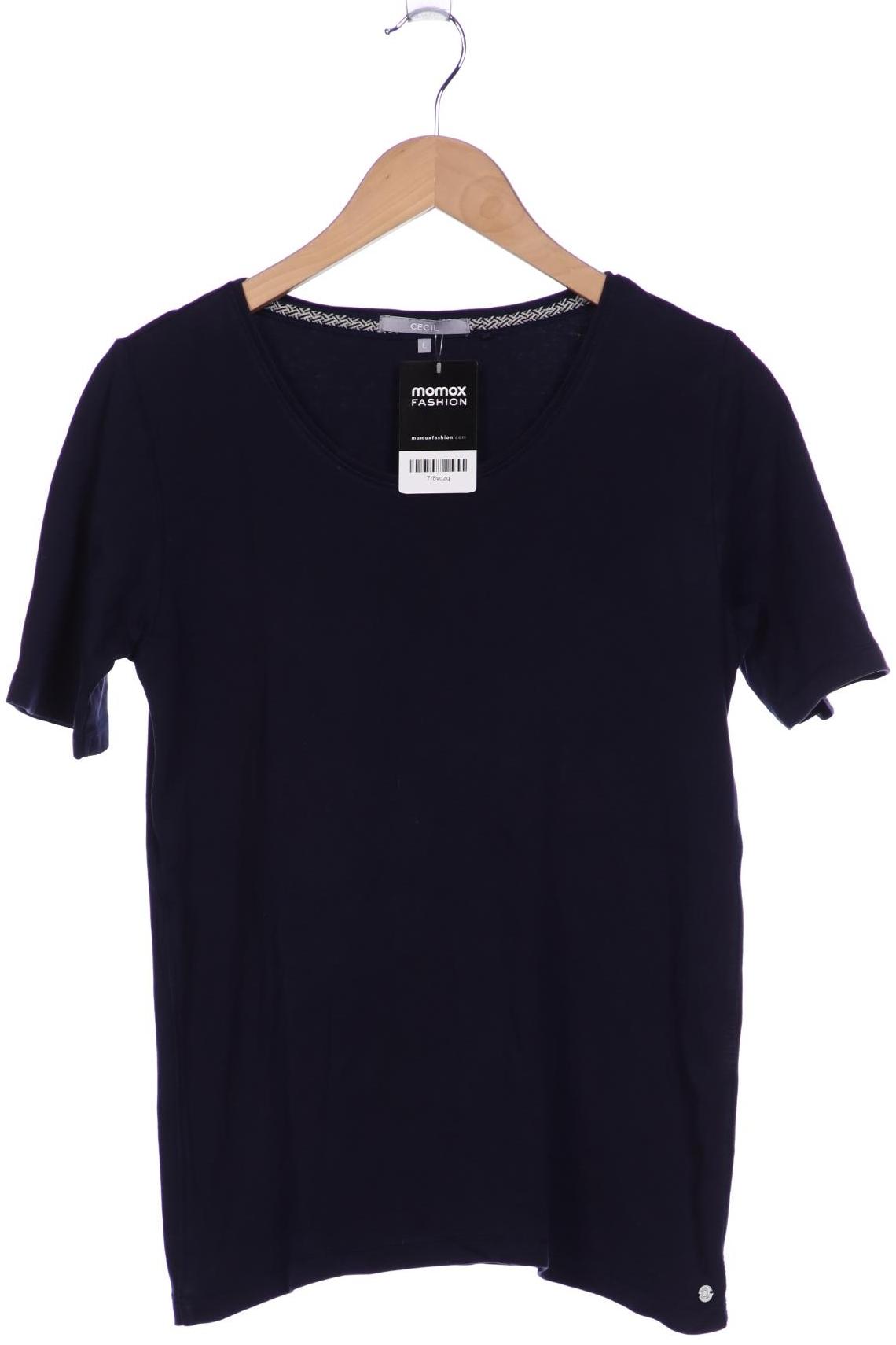 

Cecil Damen T-Shirt, marineblau, Gr. 42