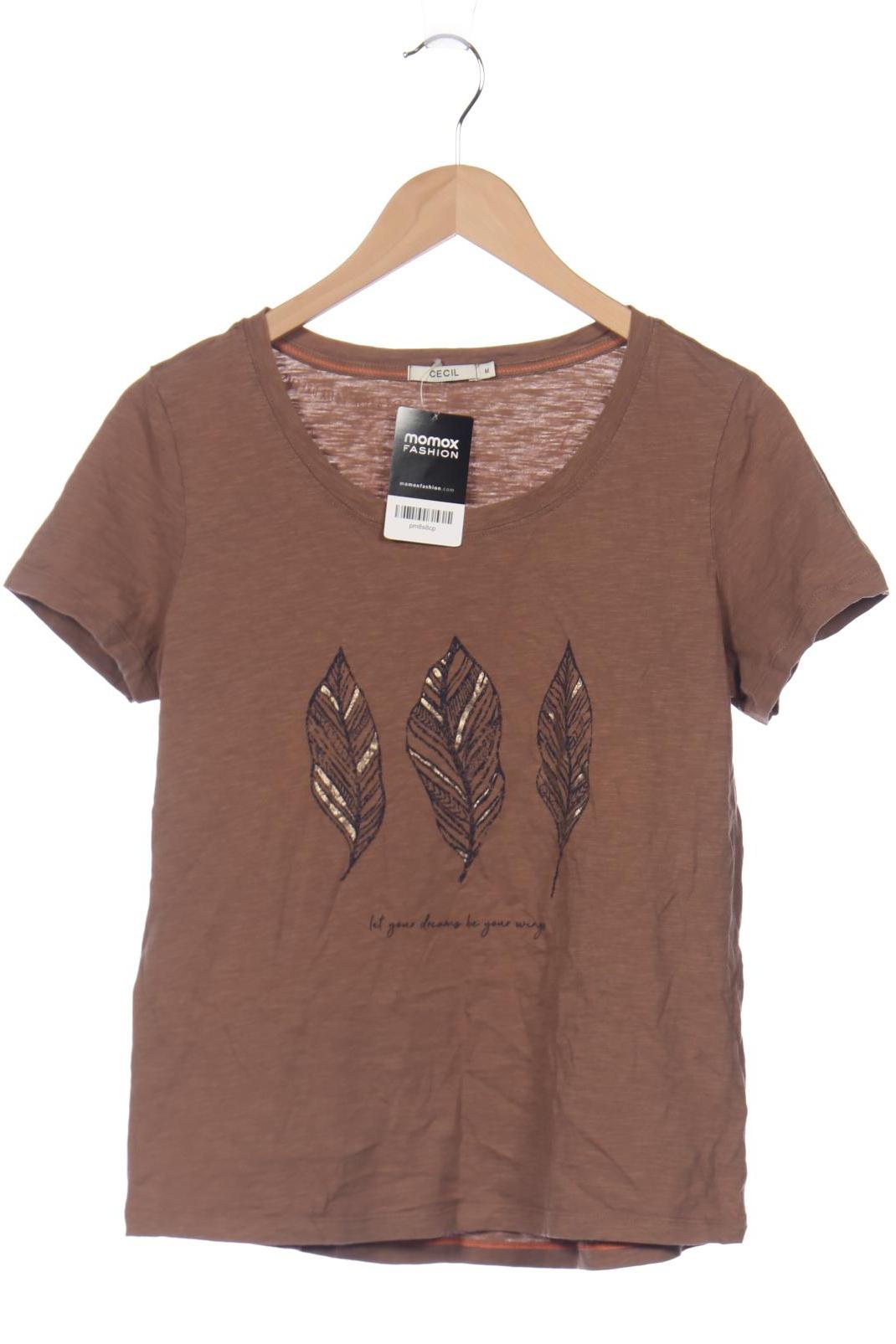 

CECIL Damen T-Shirt, braun