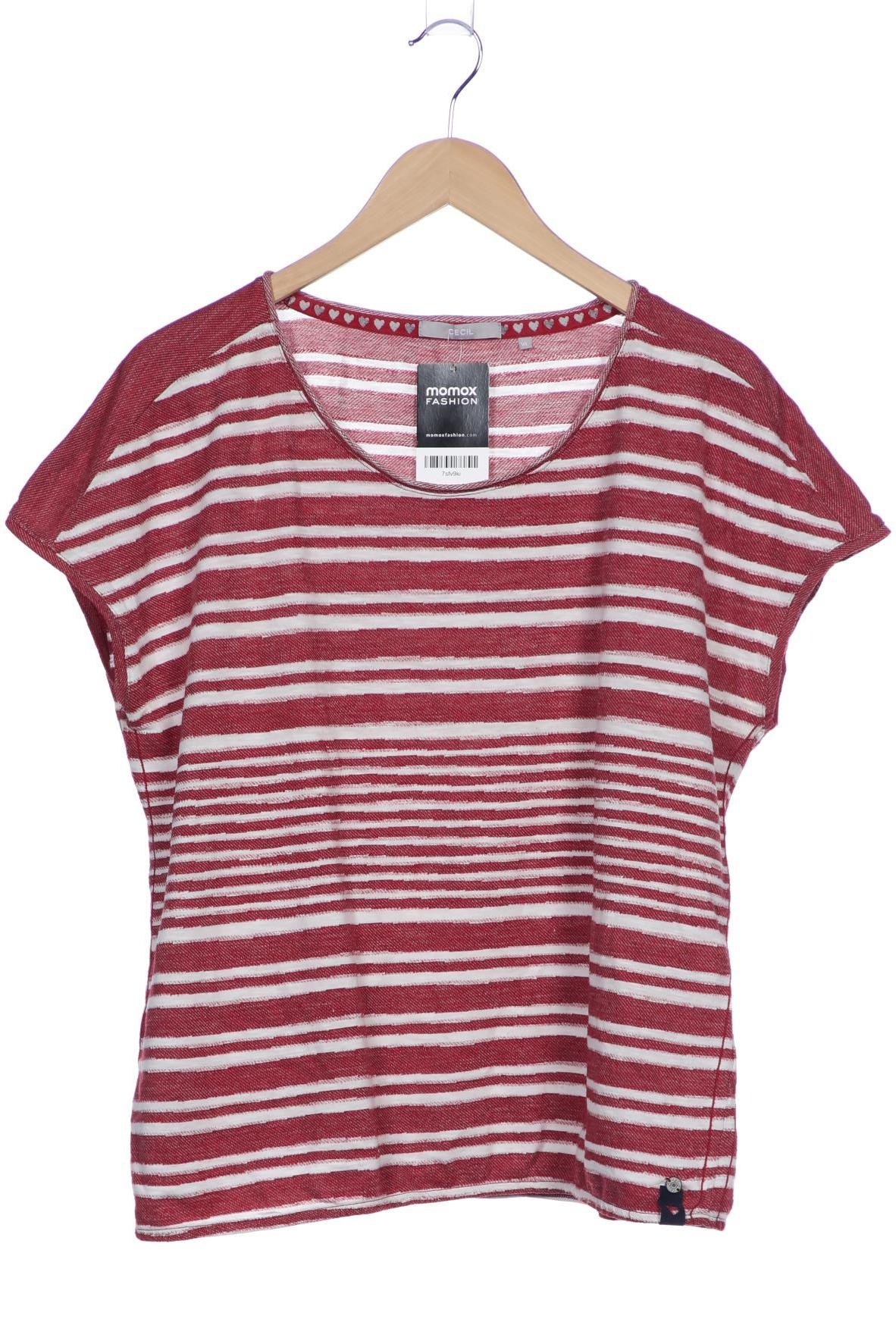 

Cecil Damen T-Shirt, bordeaux, Gr. 44
