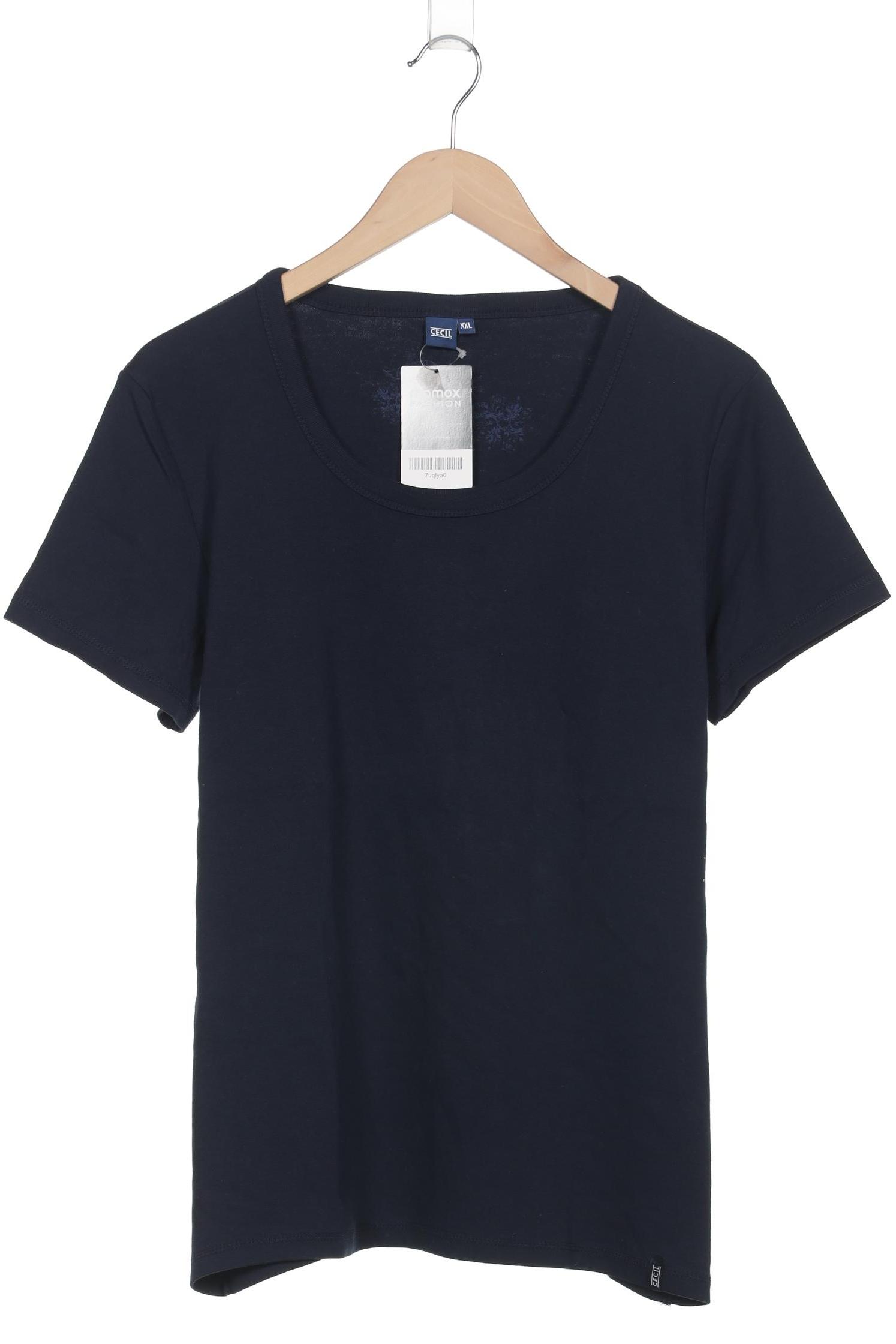 

Cecil Damen T-Shirt, marineblau, Gr. 46
