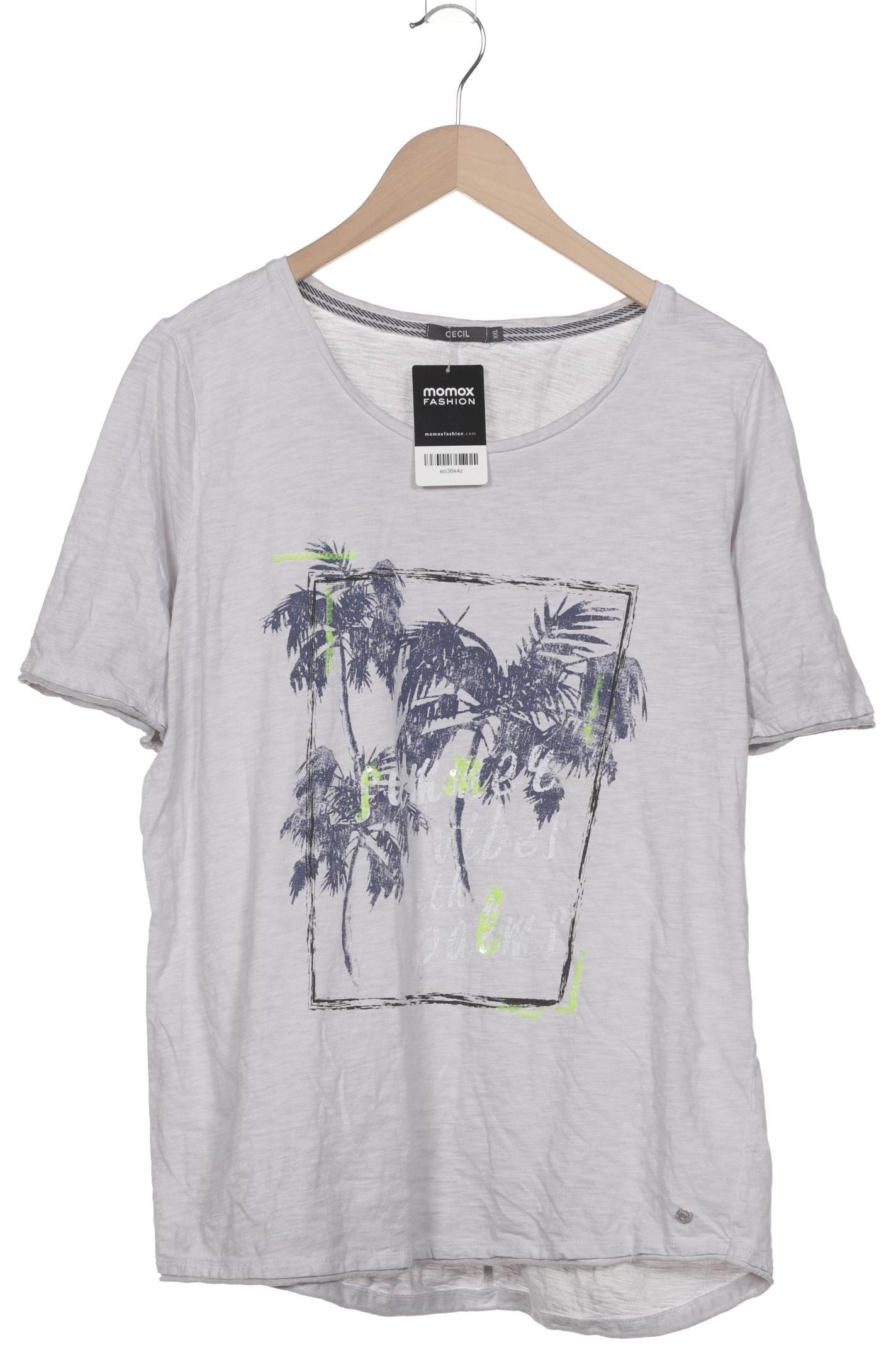 

Cecil Damen T-Shirt, grau, Gr. 46