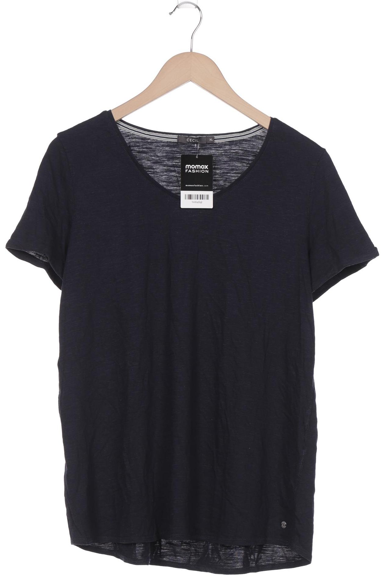 

CECIL Damen T-Shirt, marineblau