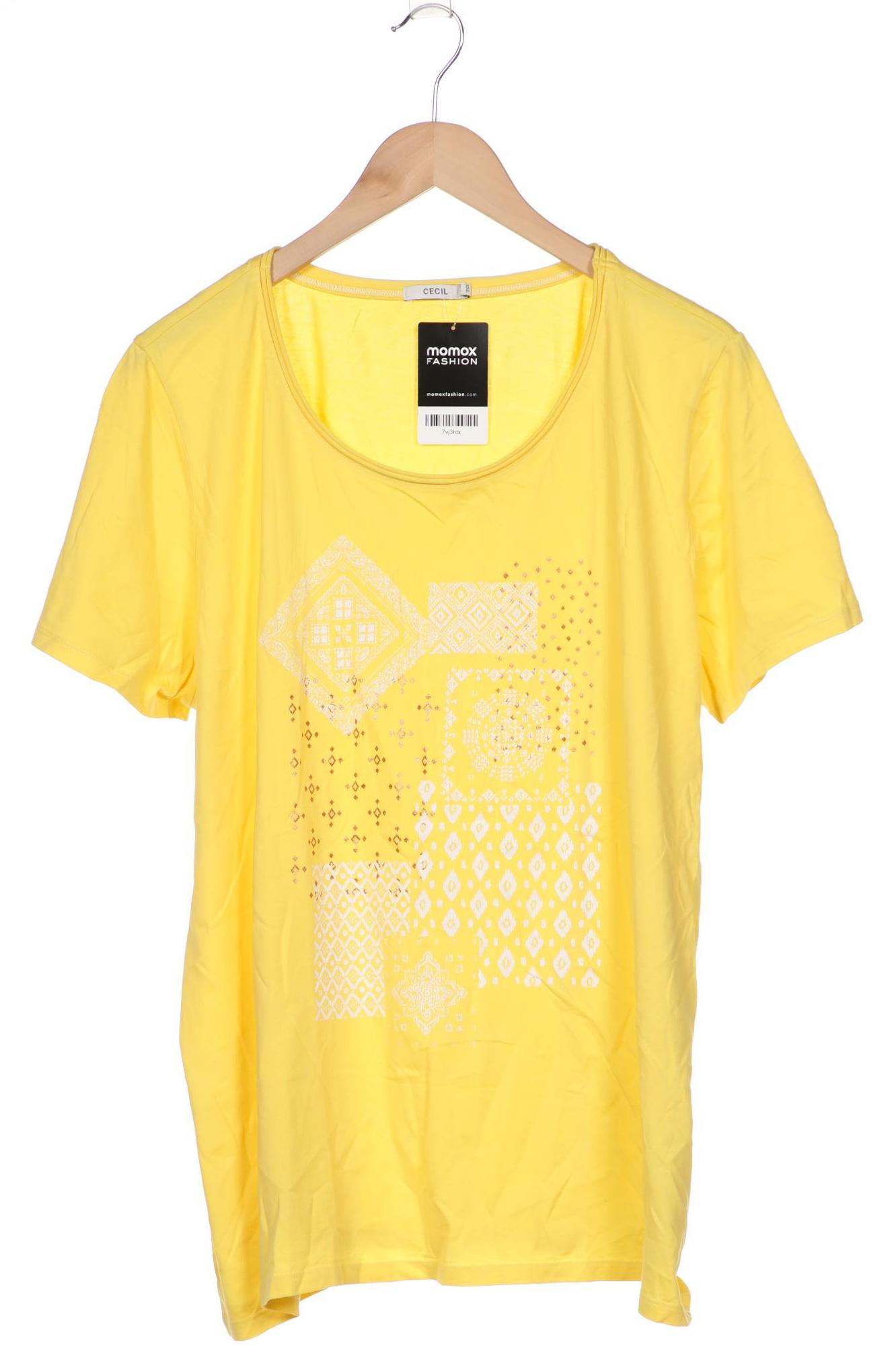 

CECIL Damen T-Shirt, gelb