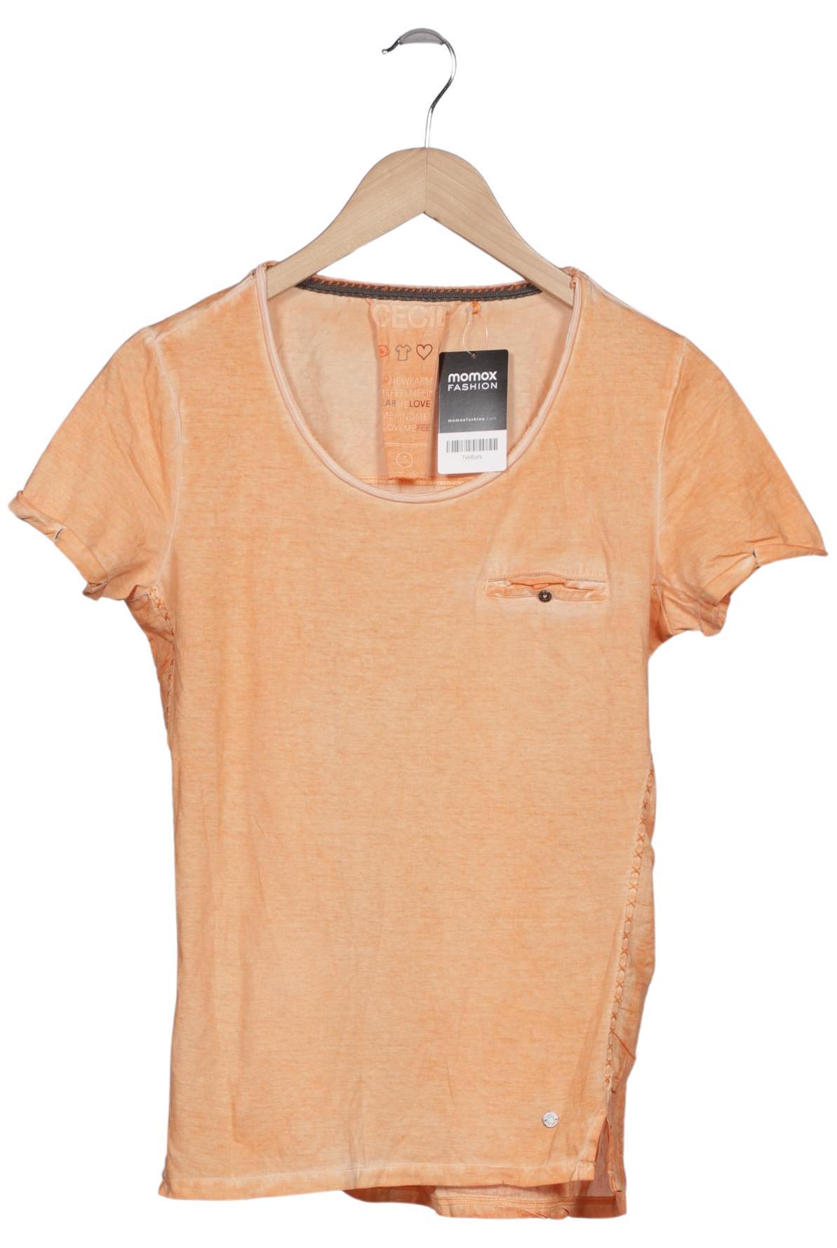 

Cecil Damen T-Shirt, orange, Gr. 36