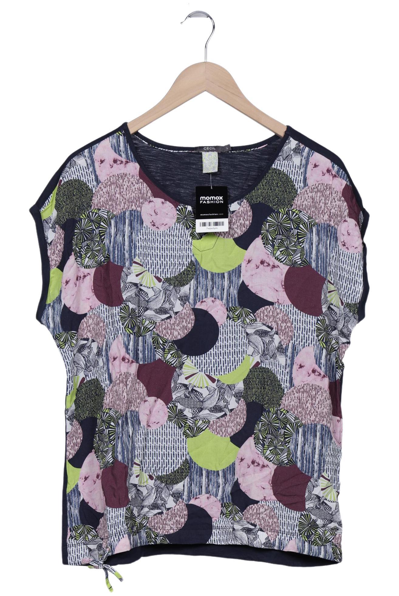 

Cecil Damen T-Shirt, marineblau, Gr. 42