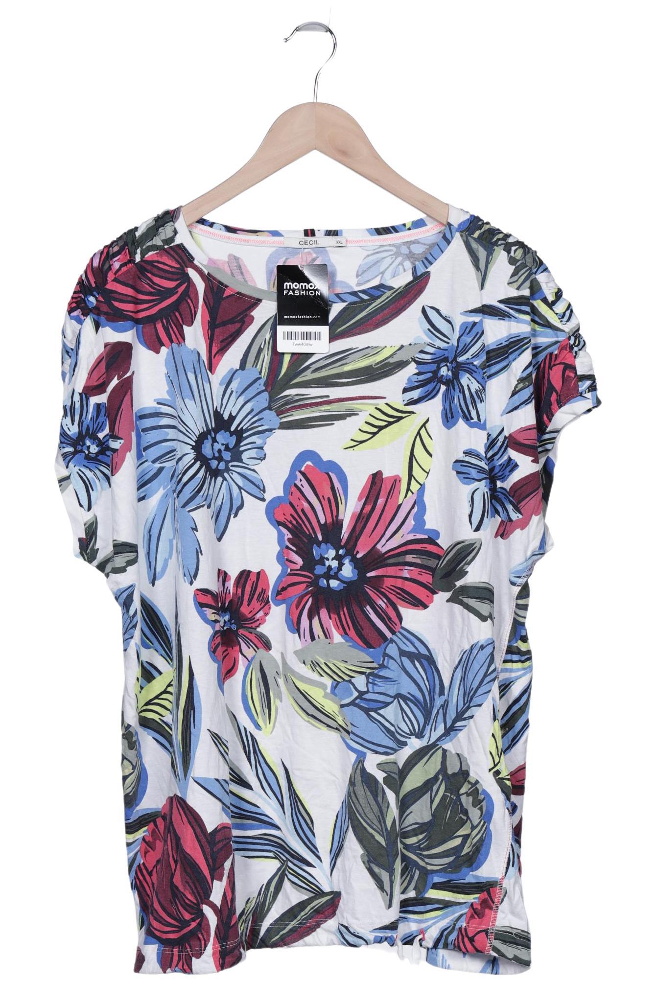 

Cecil Damen T-Shirt, mehrfarbig, Gr. 46