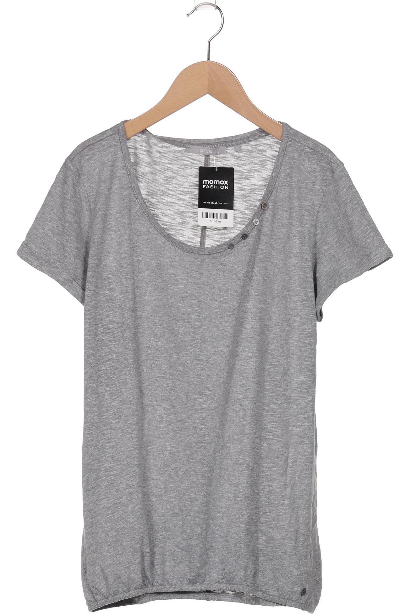 

Cecil Damen T-Shirt, grau, Gr. 36