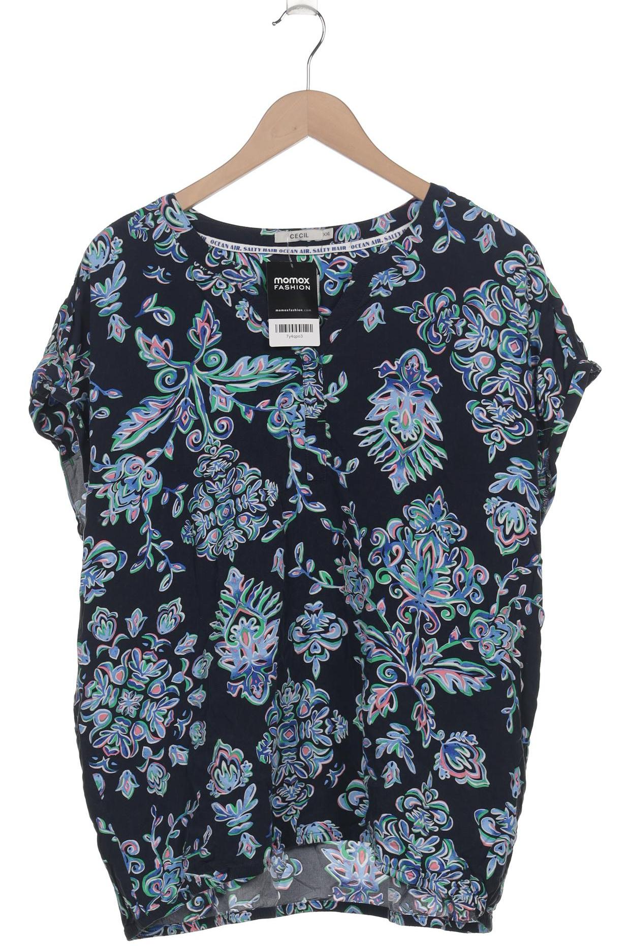 

Cecil Damen T-Shirt, marineblau, Gr. 46