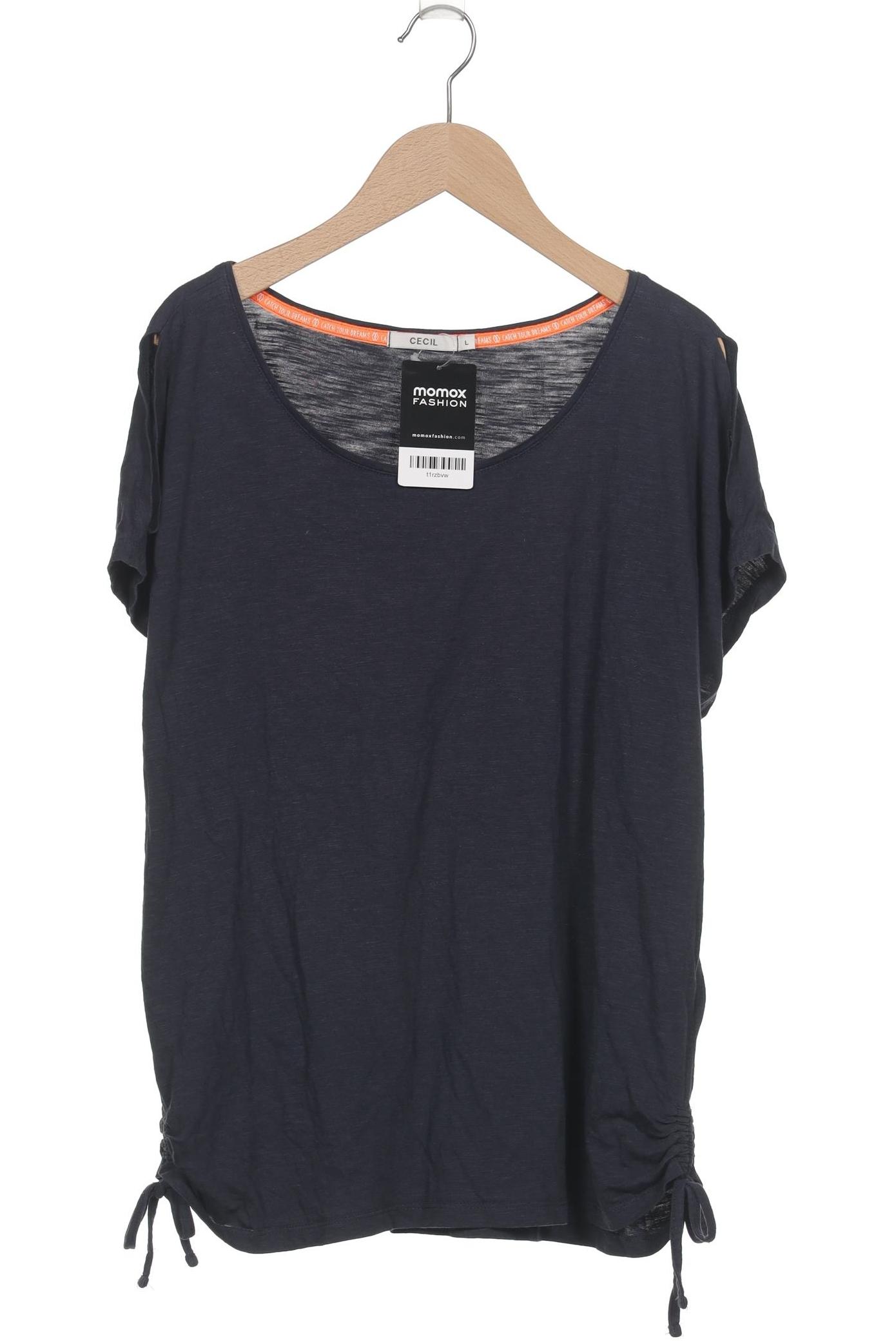 

Cecil Damen T-Shirt, marineblau, Gr. 42