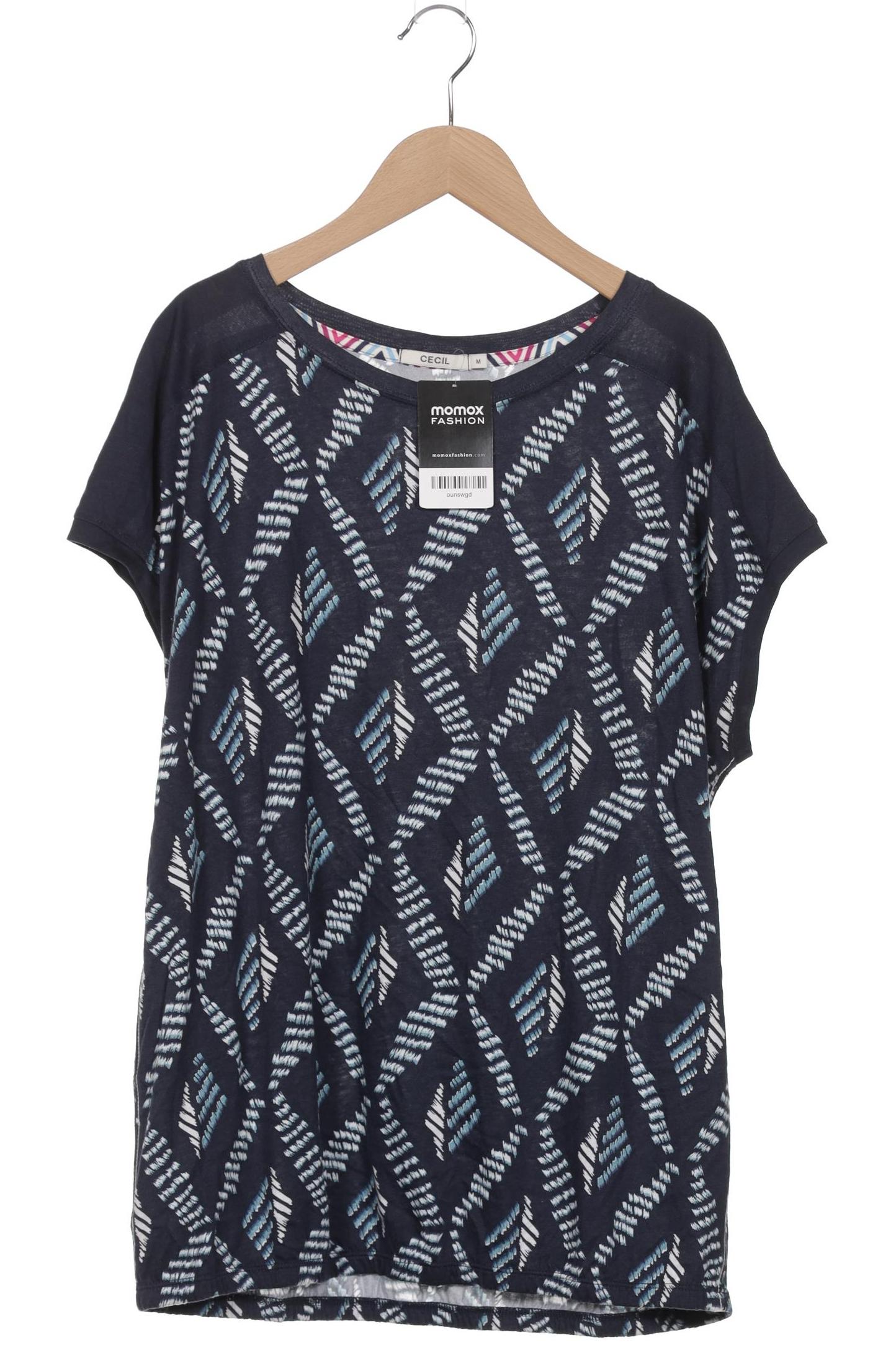

Cecil Damen T-Shirt, marineblau, Gr. 38