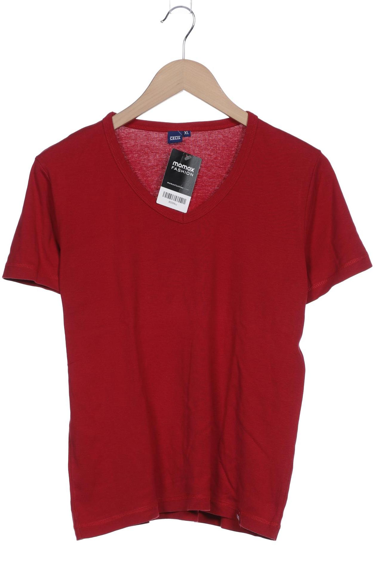 

Cecil Damen T-Shirt, rot, Gr. 44