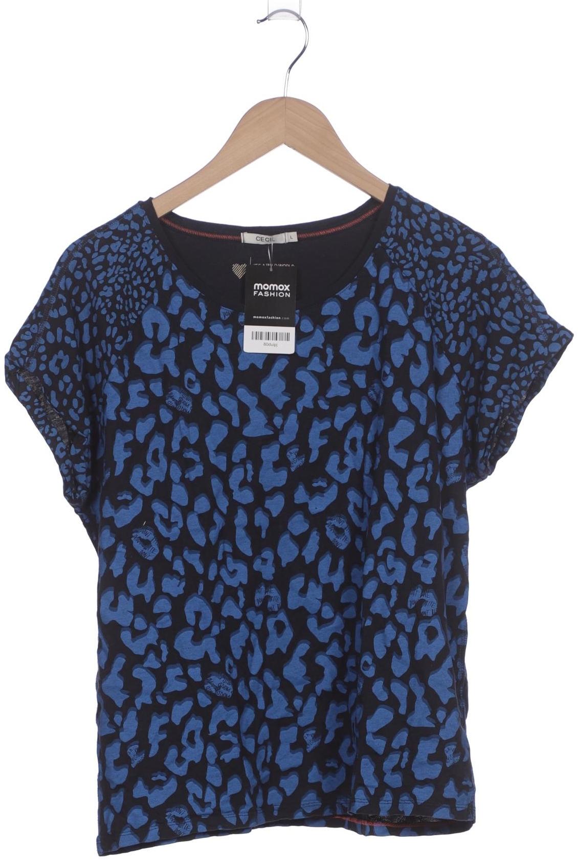 

Cecil Damen T-Shirt, marineblau, Gr. 42