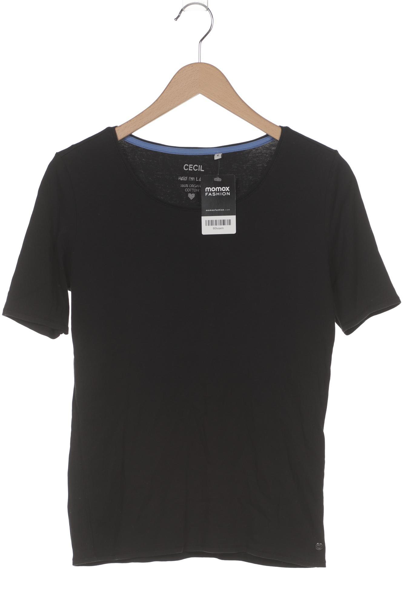 

Cecil Damen T-Shirt, schwarz, Gr. 38