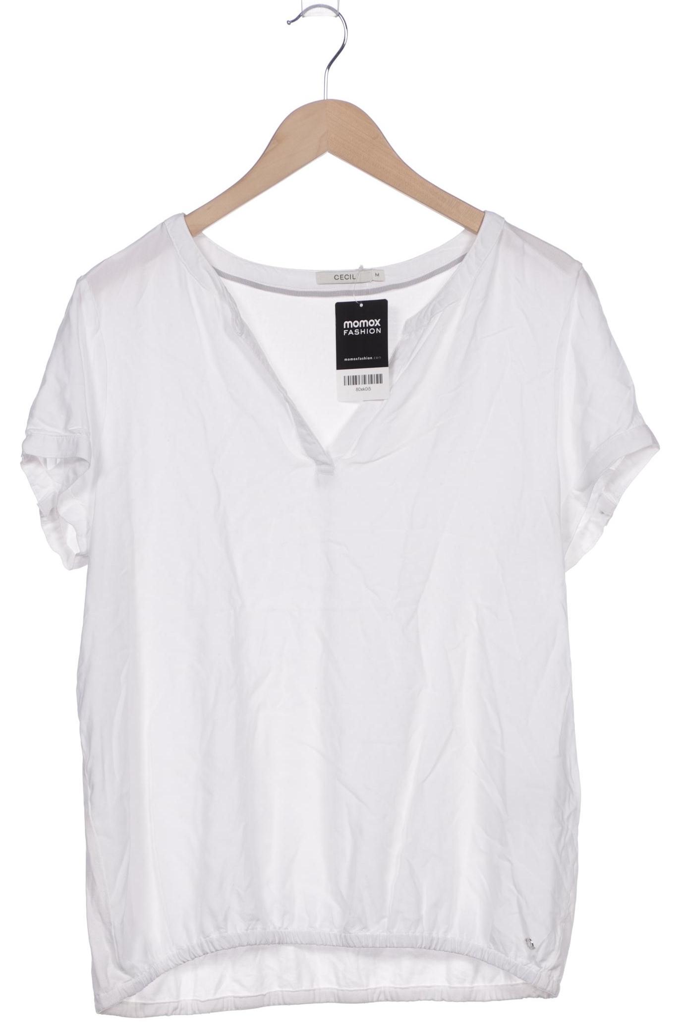 

Cecil Damen T-Shirt, weiß, Gr. 38