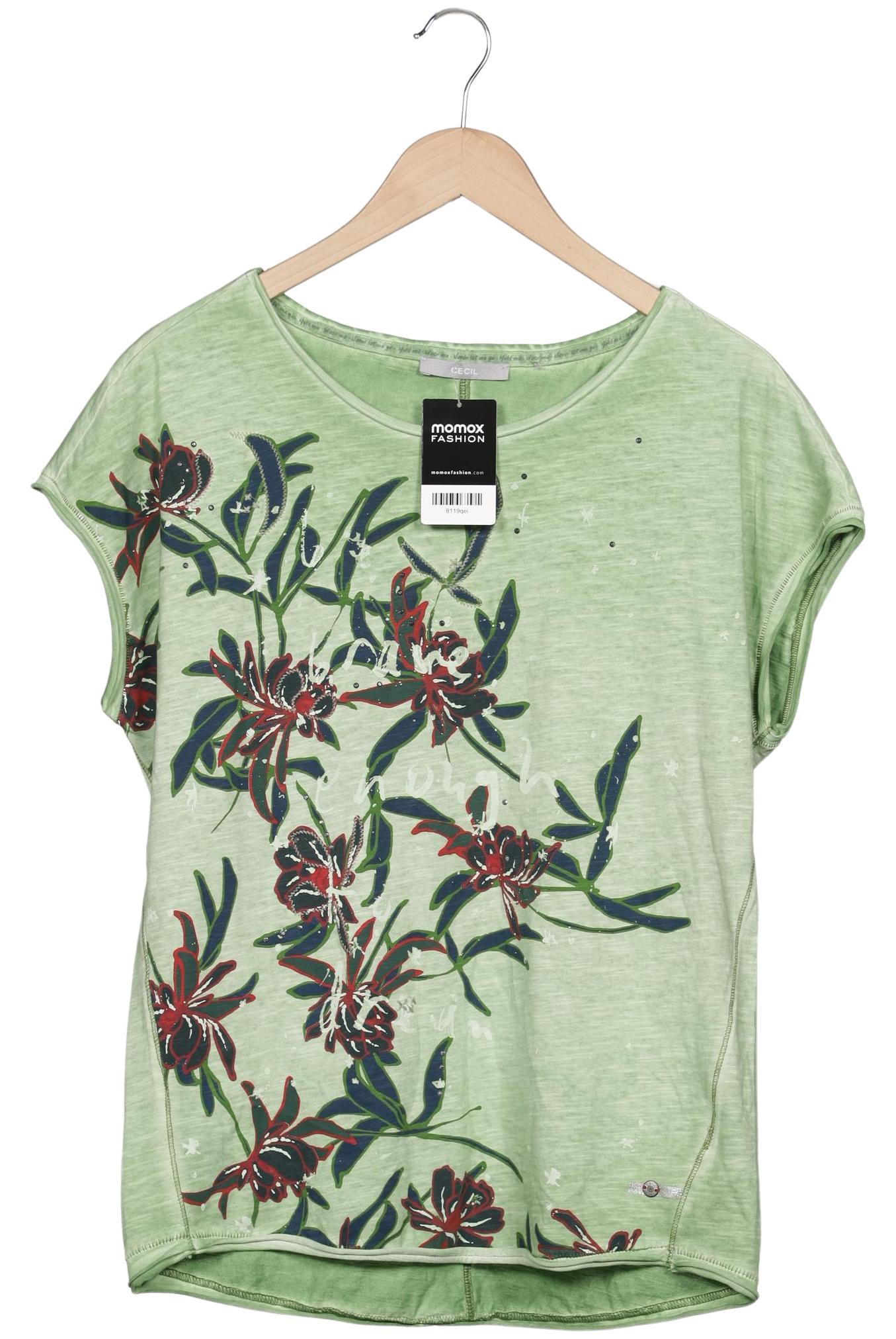 

Cecil Damen T-Shirt, grün, Gr. 42