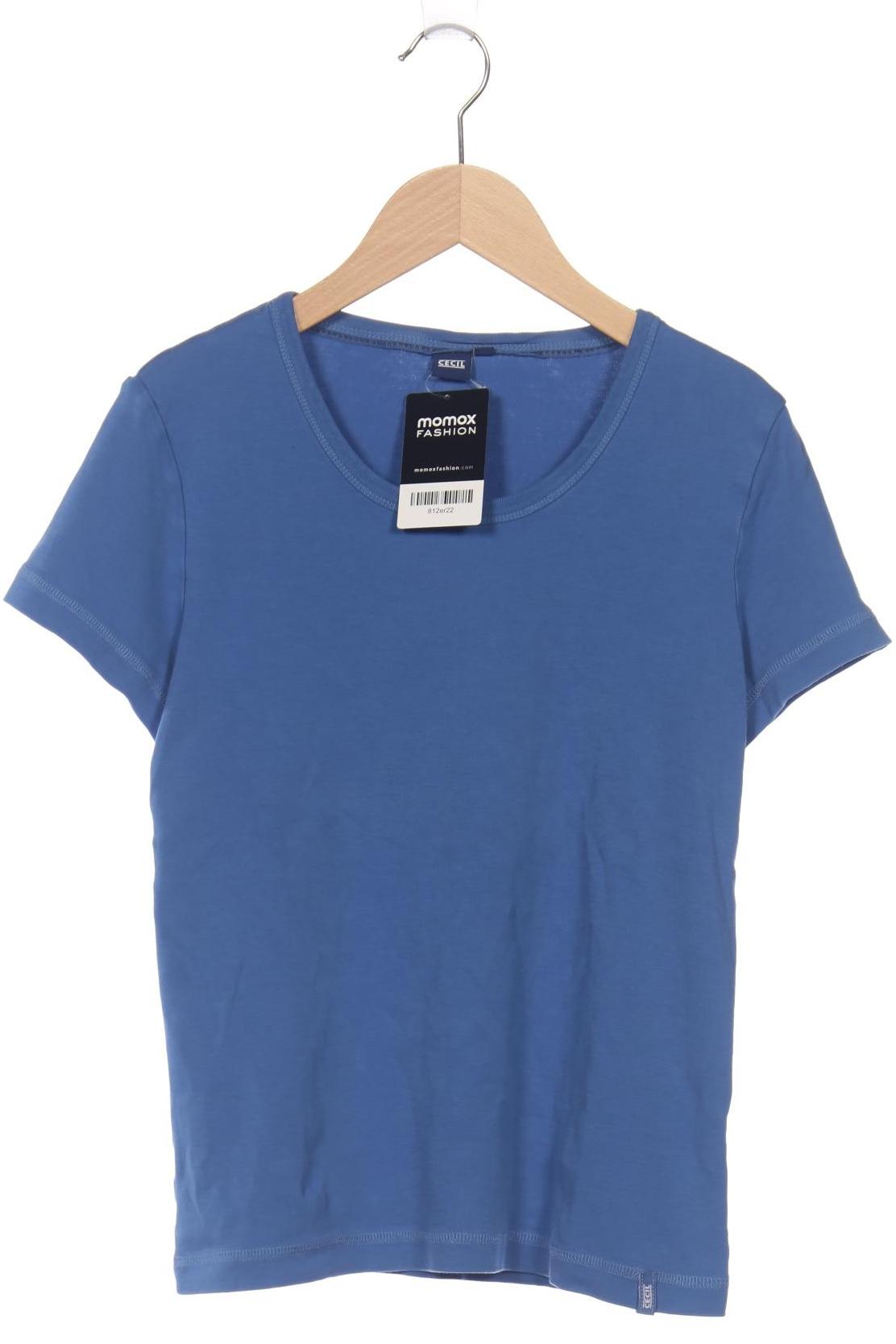 

Cecil Damen T-Shirt, blau, Gr. 38