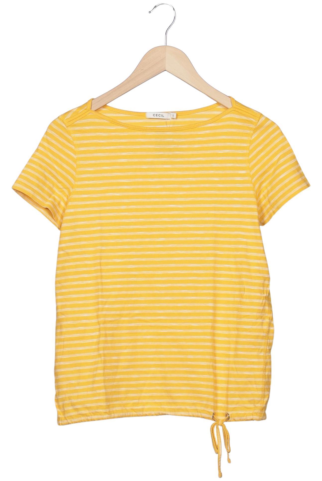 

Cecil Damen T-Shirt, gelb, Gr. 36