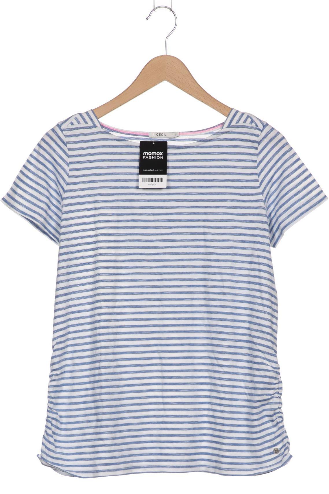 

Cecil Damen T-Shirt, blau, Gr. 42