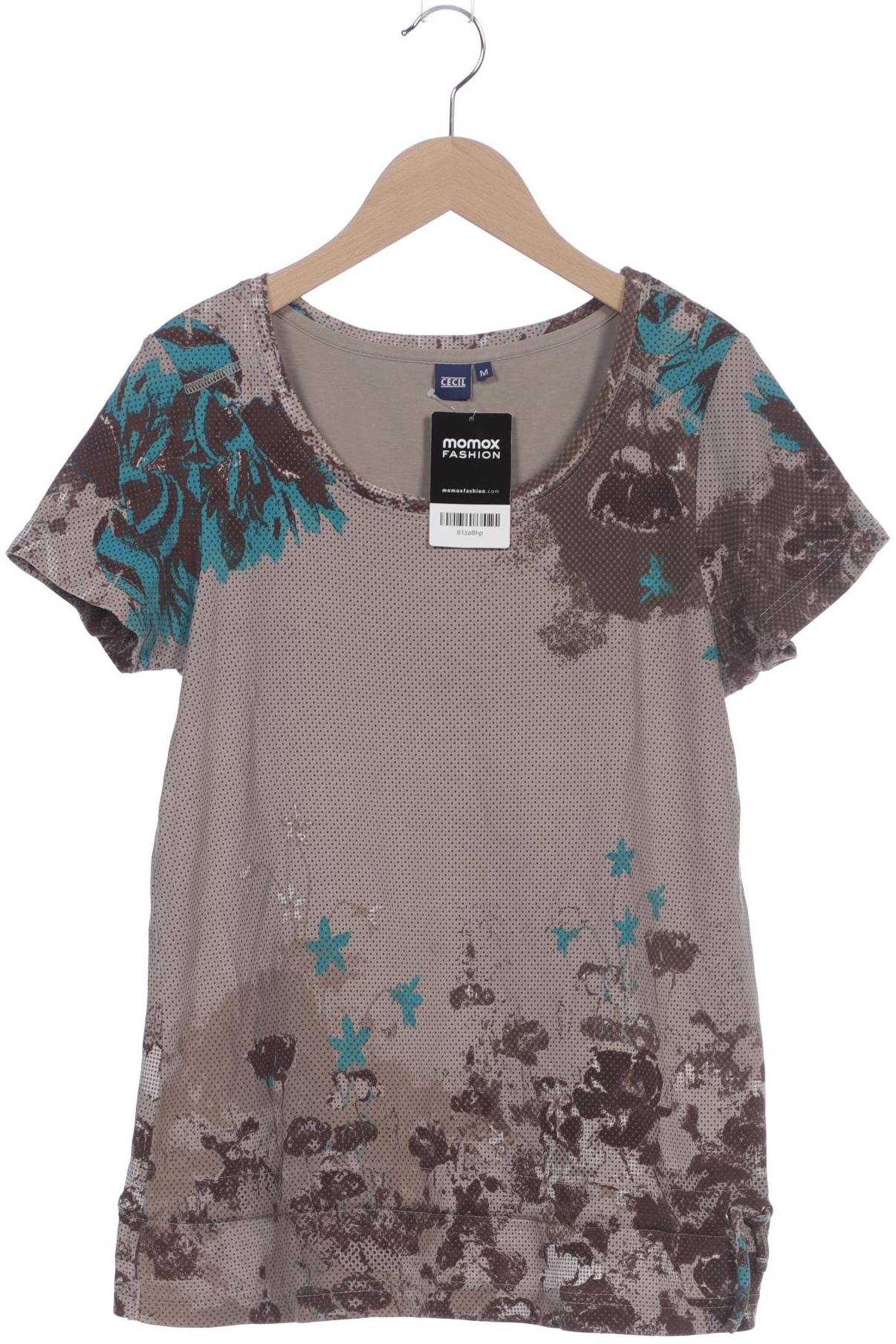 

Cecil Damen T-Shirt, braun, Gr. 38
