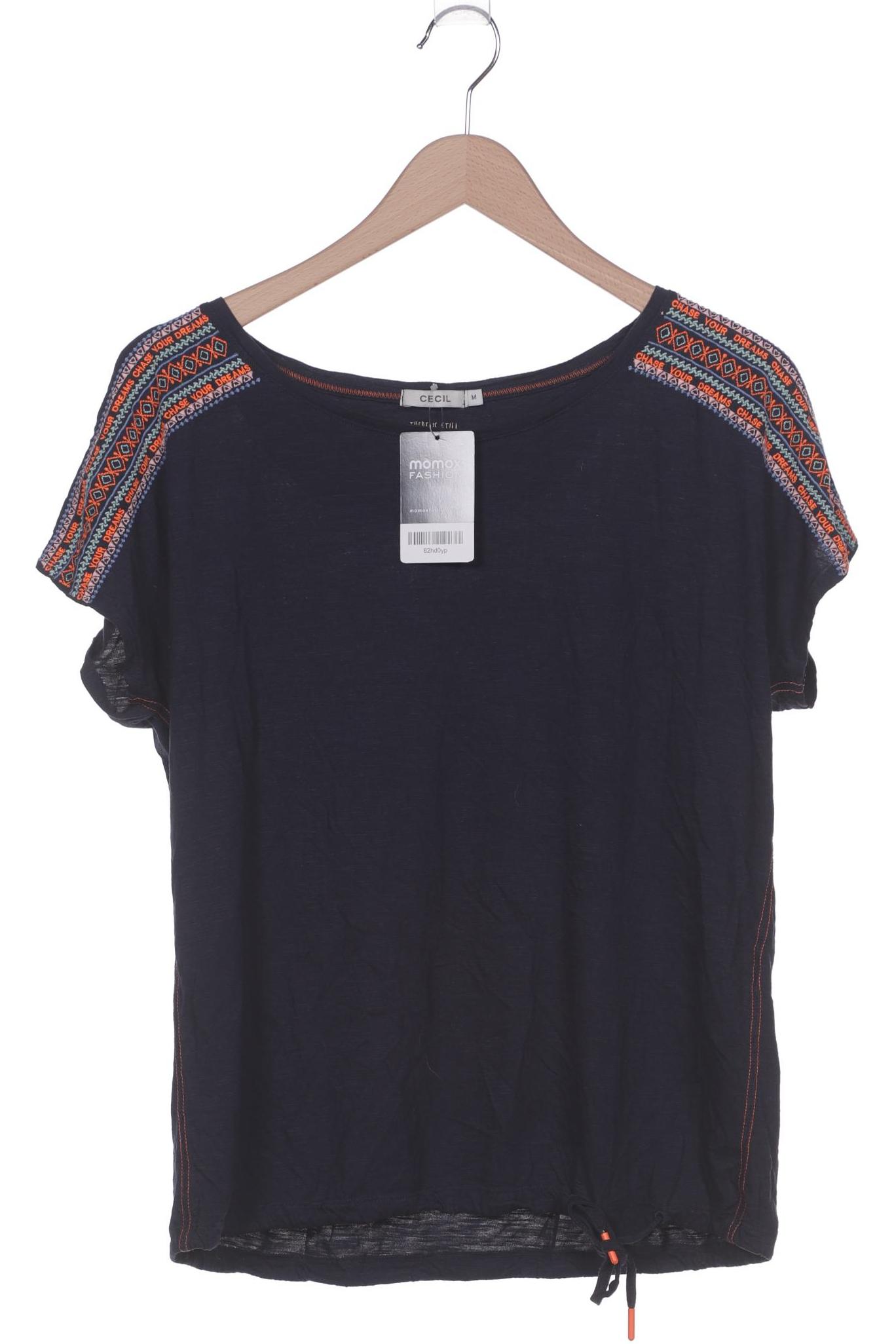 

Cecil Damen T-Shirt, marineblau, Gr. 38
