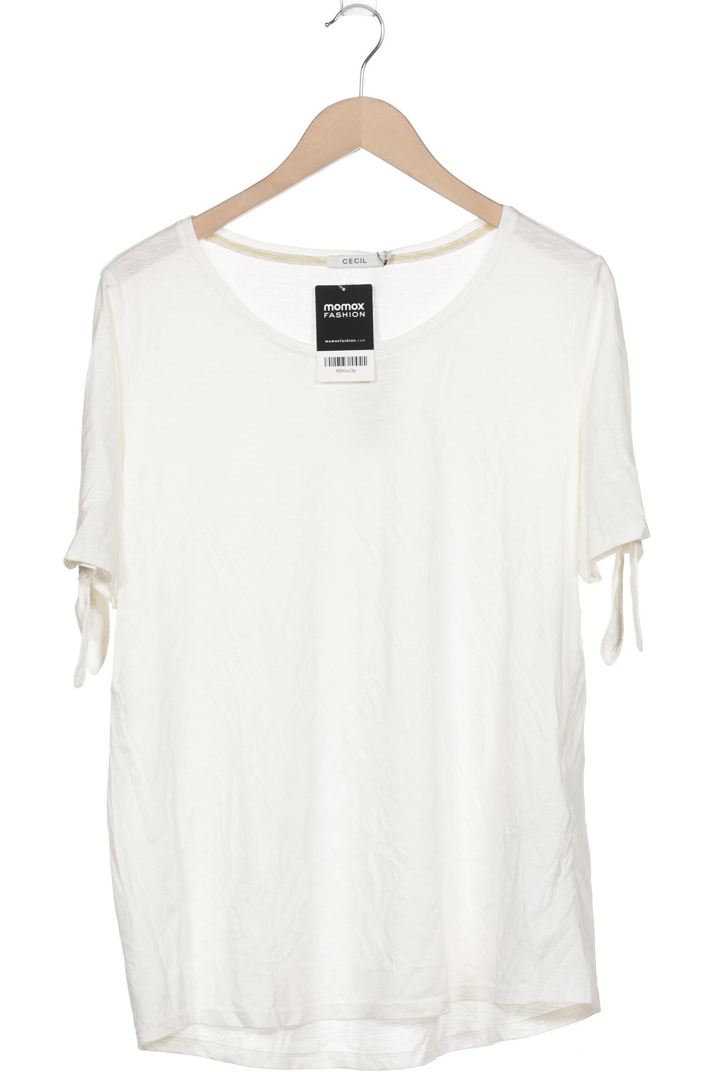 

Cecil Damen T-Shirt, cremeweiß, Gr. 44