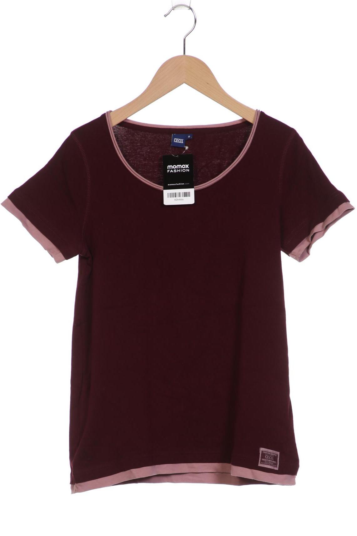 

Cecil Damen T-Shirt, bordeaux, Gr. 36