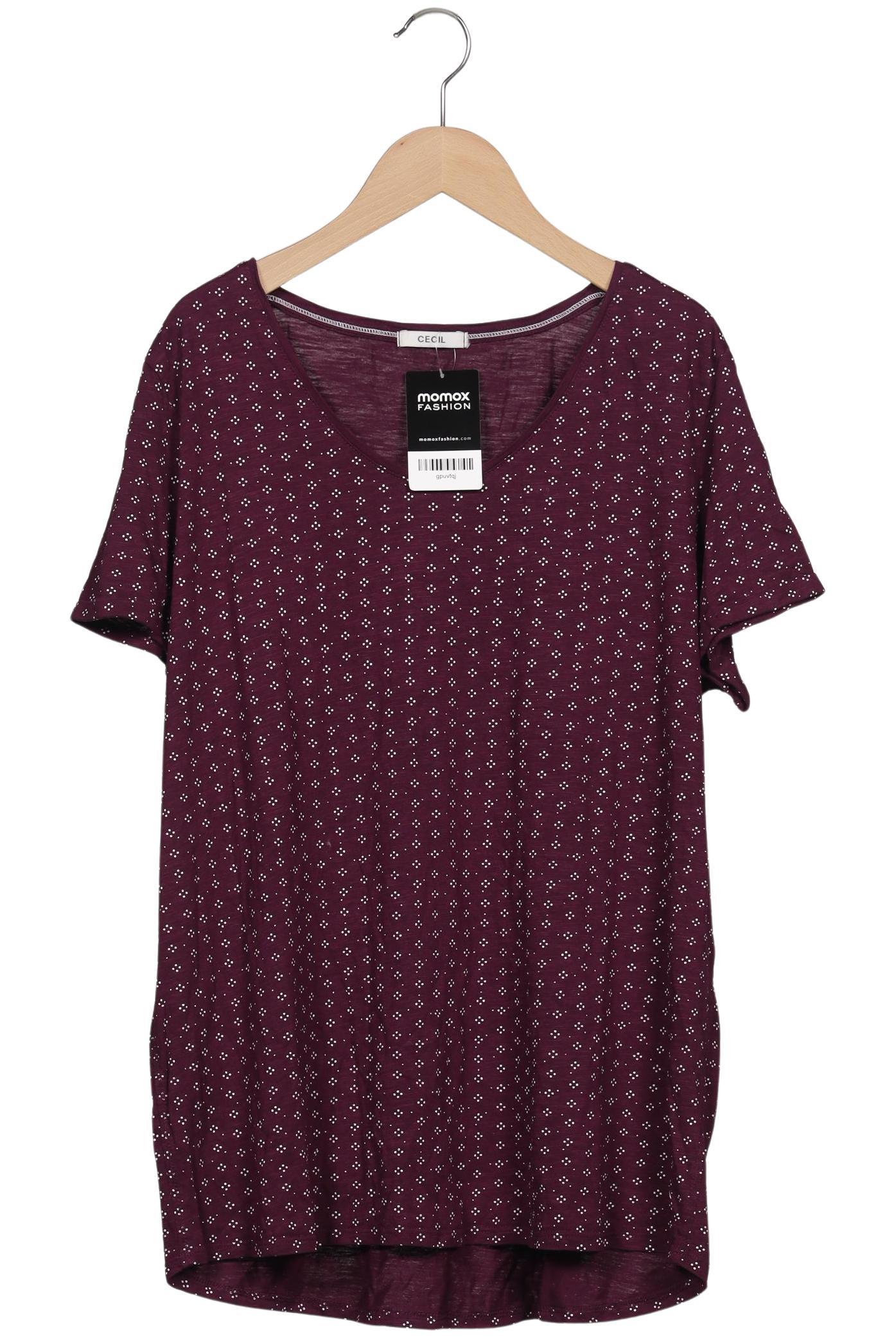 

Cecil Damen T-Shirt, bordeaux, Gr. 46