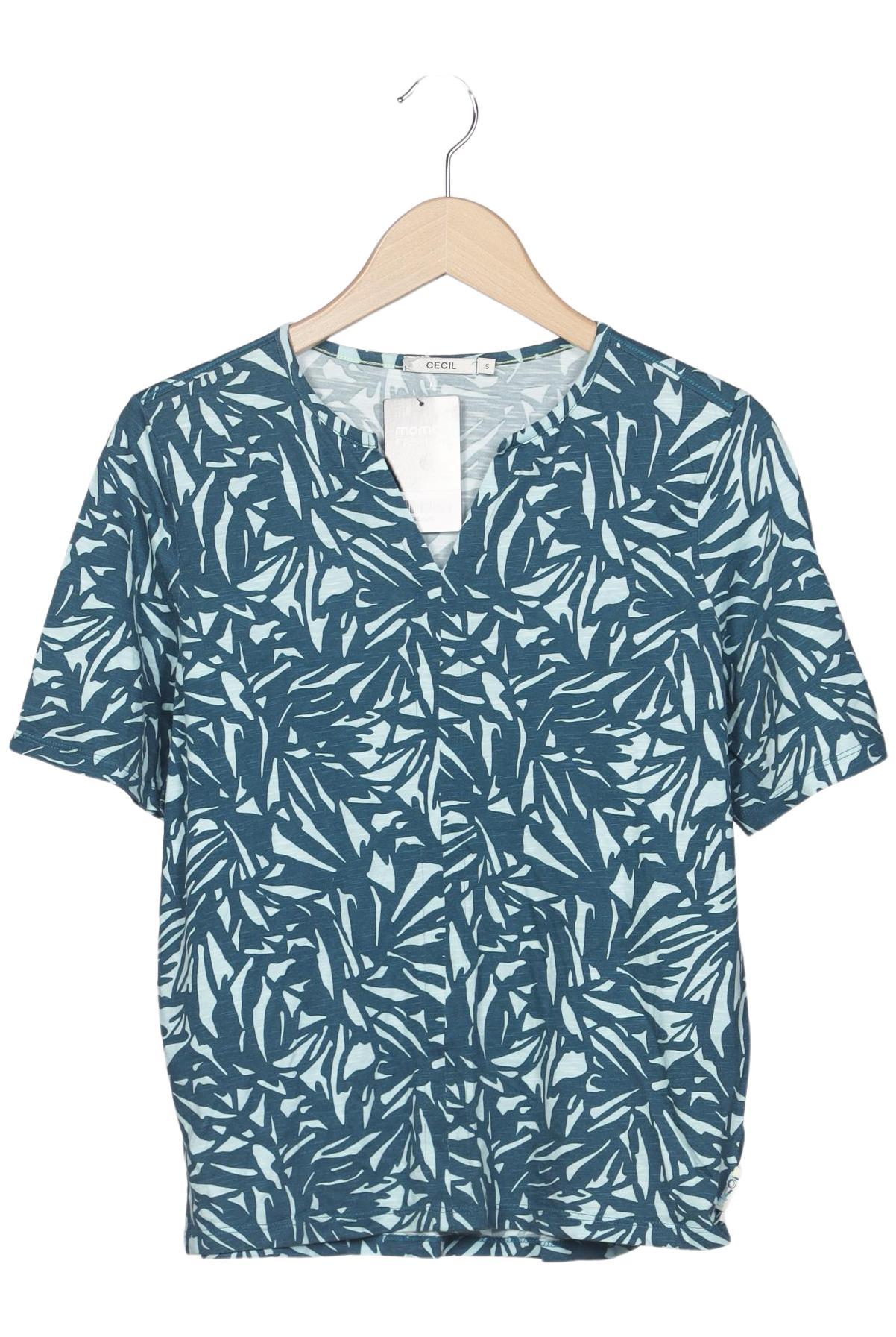 

Cecil Damen T-Shirt, hellblau, Gr. 36